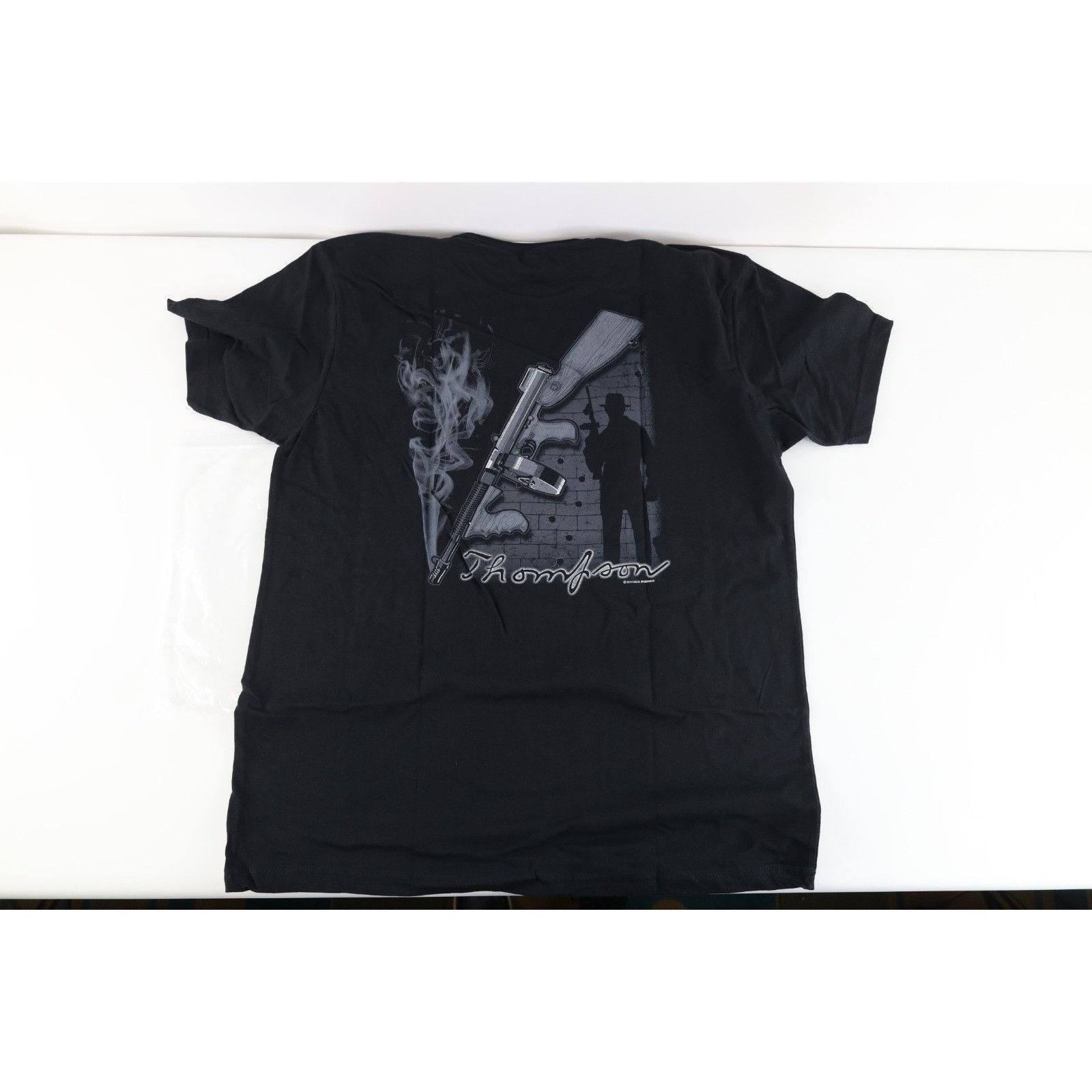 Vintage Deadstock Vintage Auto Ordnance Thompson Tommy Gun T-Shirt Size US XL / EU 56 / 4 - 4 Thumbnail