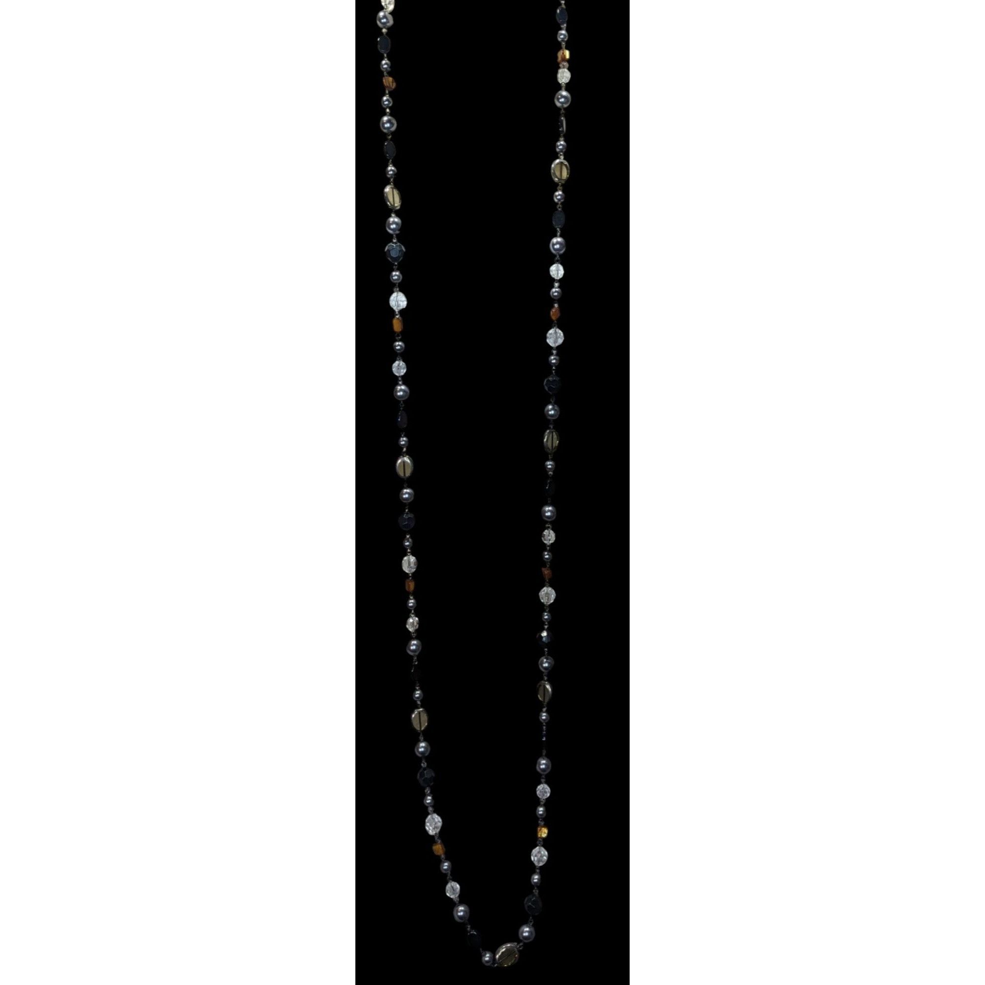Other Premier Designs Vintae Beaded Multi-Stone Necklace With Glas Size ONE SIZE - 4 Thumbnail