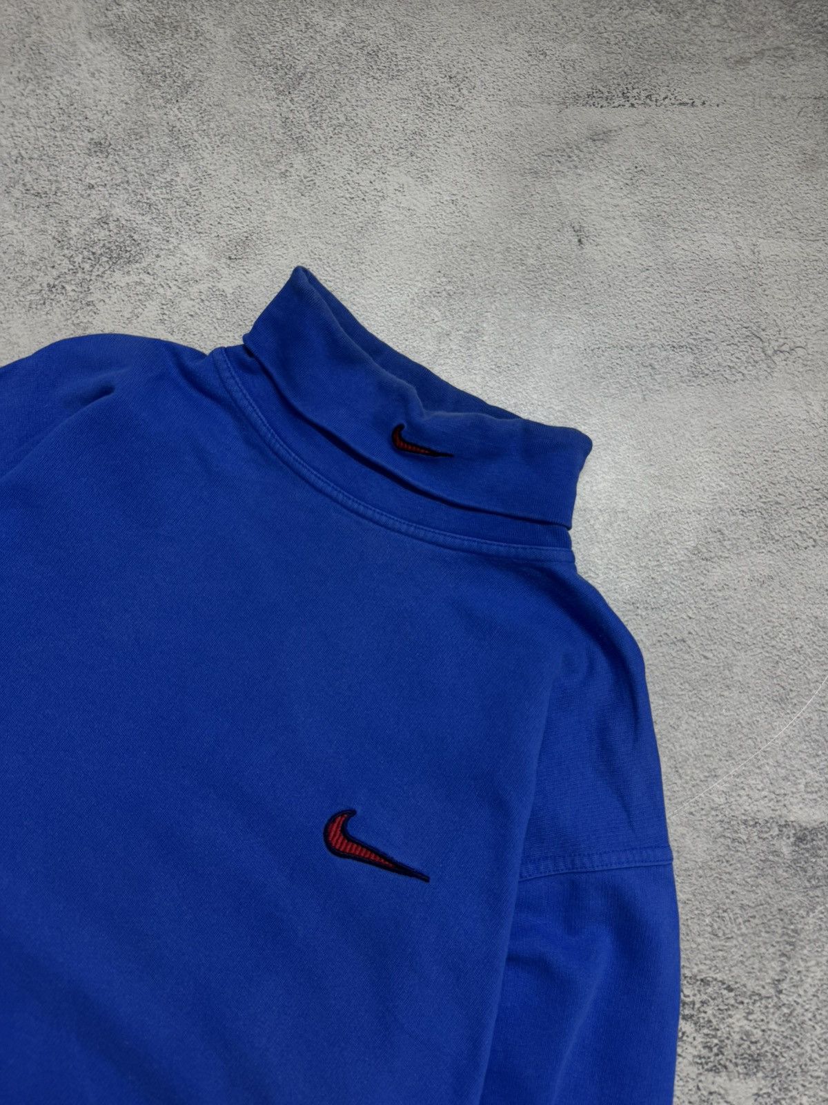 Nike Vintage Y2K Nike Long Sleeve Mini Swoosh 90’s Size US XL / EU 56 / 4 - 6 Thumbnail