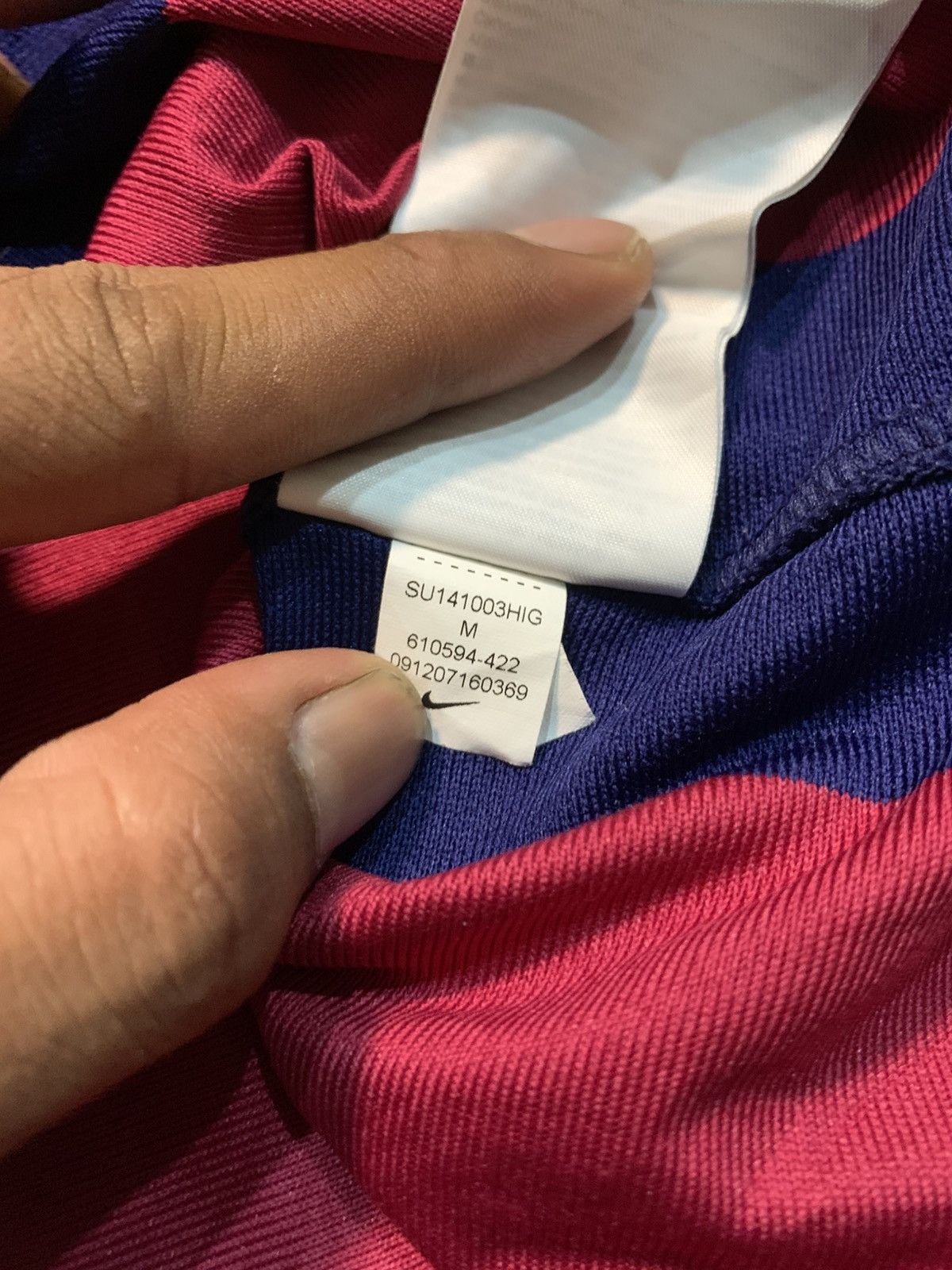 Nike Barcelona 14/15 Messi Home Jersey Size US M / EU 48-50 / 2 - 7 Thumbnail