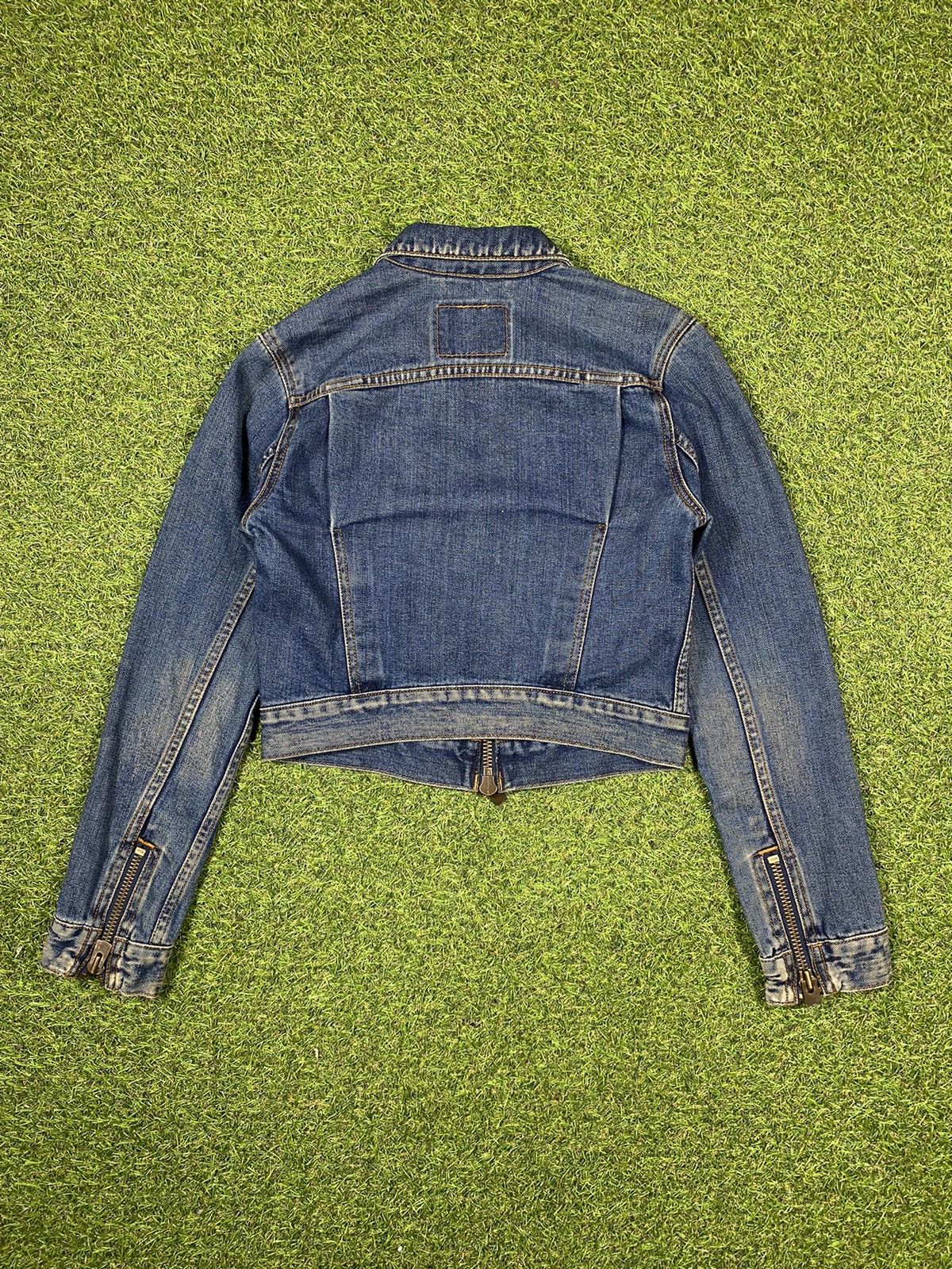 Levi's × Levi's Vintage Clothing × Vintage Vintage Y2K Levi’s zip denim jacket jeans streetwear size M Size M / US 6-8 / IT 42-44 - 7 Thumbnail
