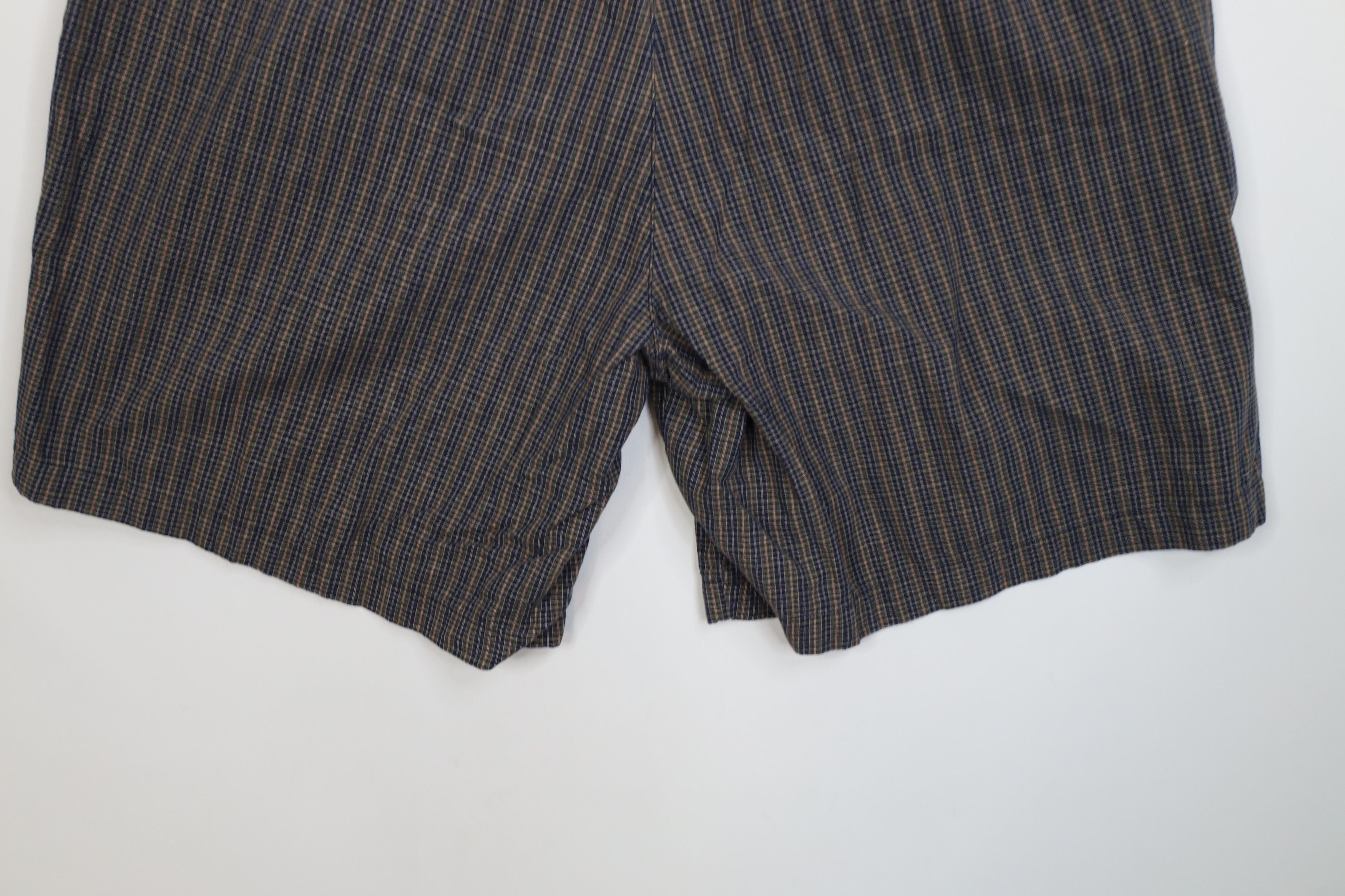 Vintage Vintage 90s Streetwear Chino Golf Shorts Plaid Cotton Size US 38 / EU 54 - 12 Thumbnail
