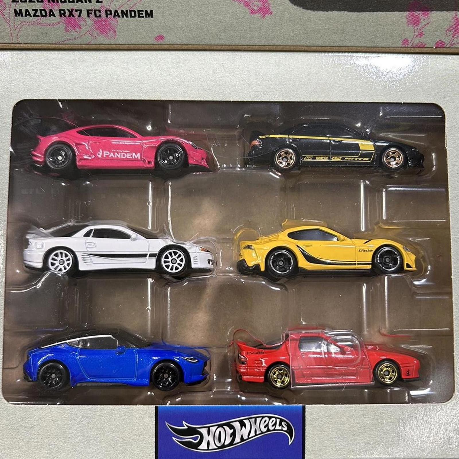 Designer Hot Wheels Streets of Japan Car Culture 6 Piece Car Set Size ONE SIZE - 5 Thumbnail