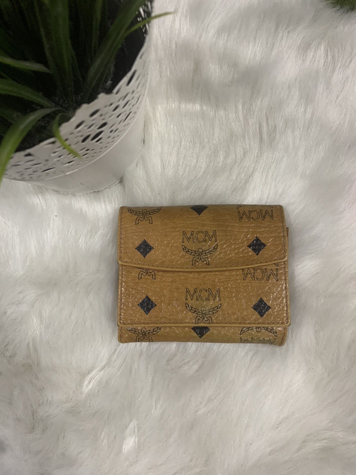 MCM × Vintage VINTAGE!! Wallet Unisex MCM Monogram Size ONE SIZE - 2 Thumbnail