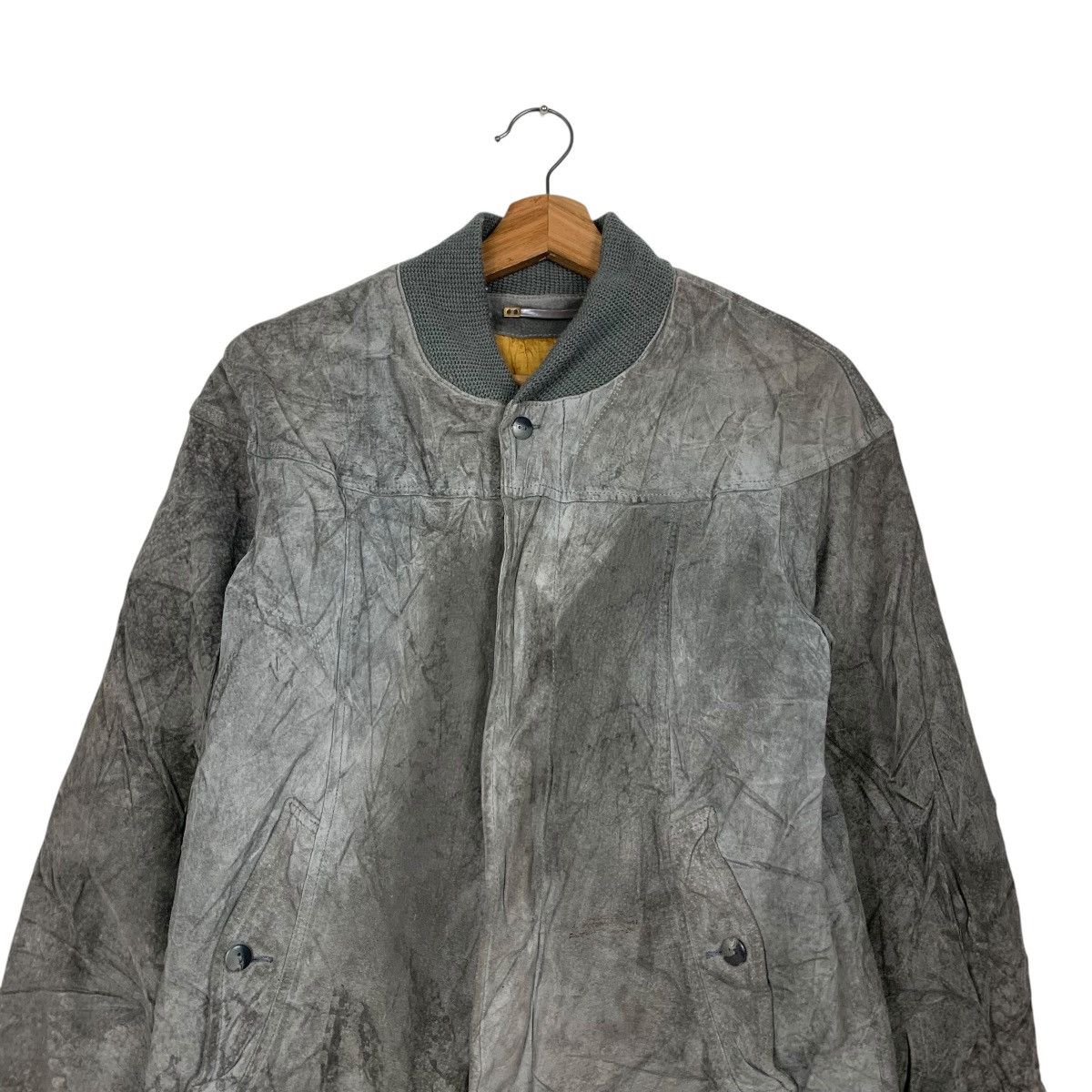Catalina CATALINA Leather Varsity Bomber Jacket #2181-C96 Size US XS / EU 42 / 0 - 2 Thumbnail
