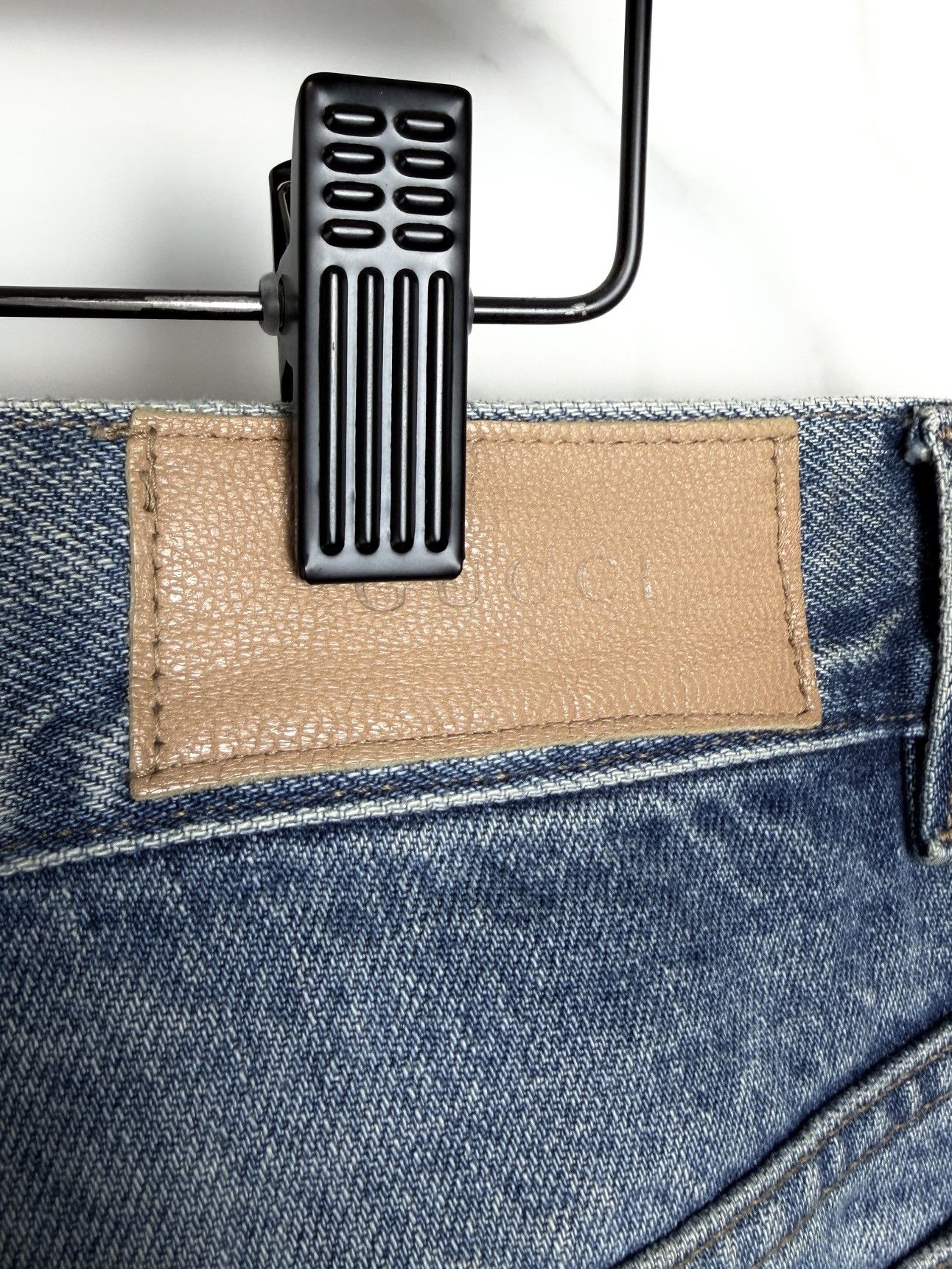 Gucci FW01 Gucci By Tom Ford Vintage Embroidered G Denim Jeans Size US 40 / EU 56 - 5 Thumbnail
