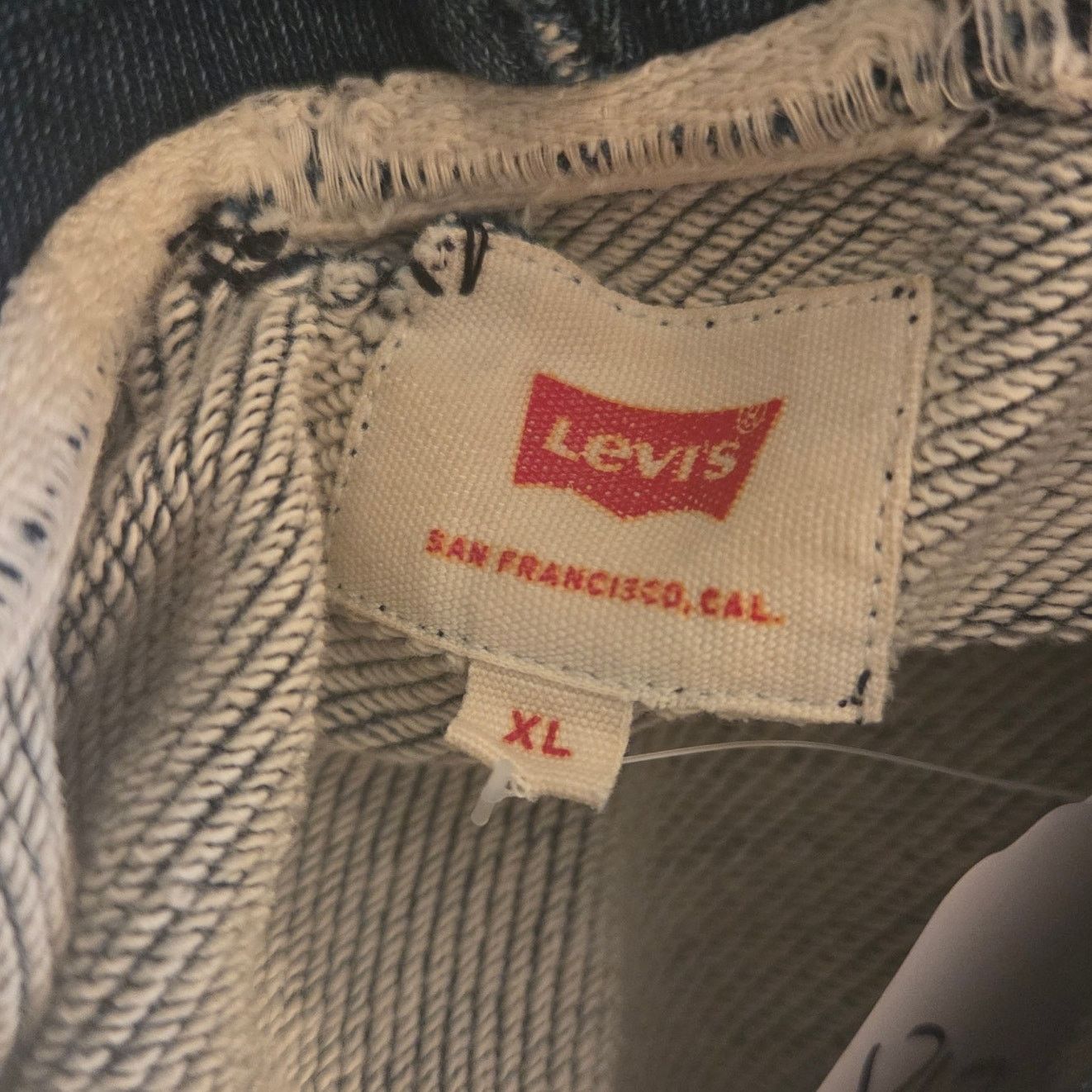 Levi's Levi's Blue Full Zip Hoodie - Men's Size XL Size US XL / EU 56 / 4 - 6 Thumbnail