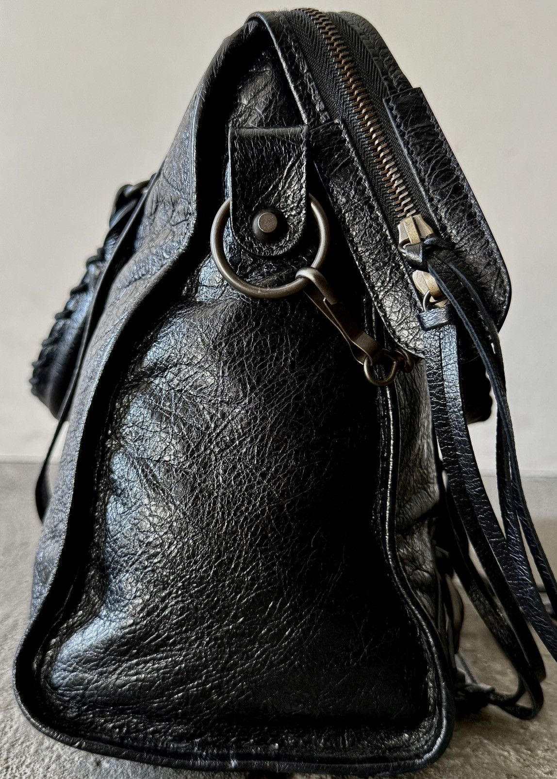Balenciaga Balenciaga - SS19/22 - Classic Le City Motorcycle - Lambskin Size ONE SIZE - 14 Thumbnail