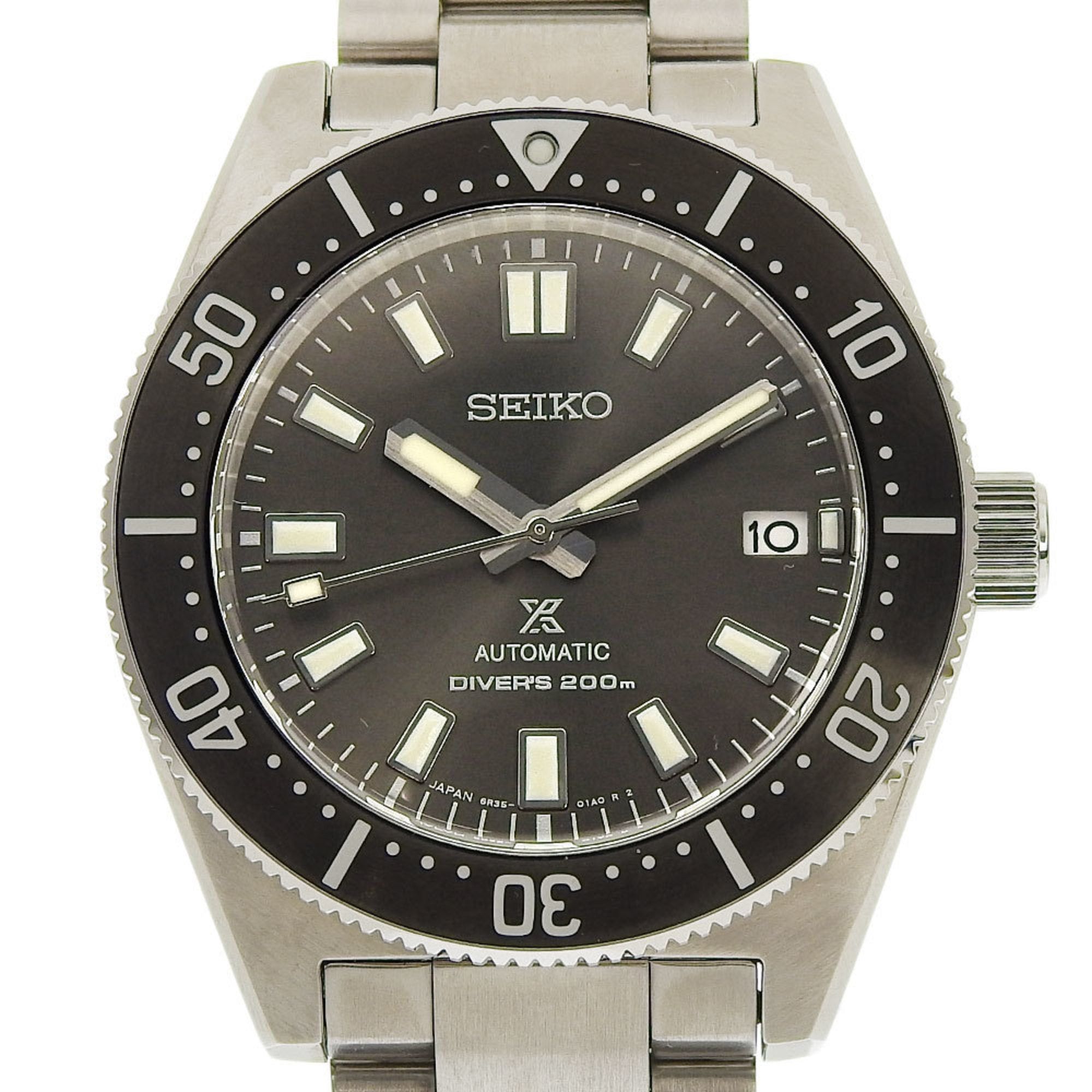 image of Seiko Prospex Diver's Scuba Date Watch Sbdc101 6R35 00P0 Manufactured in Silver, Women's
