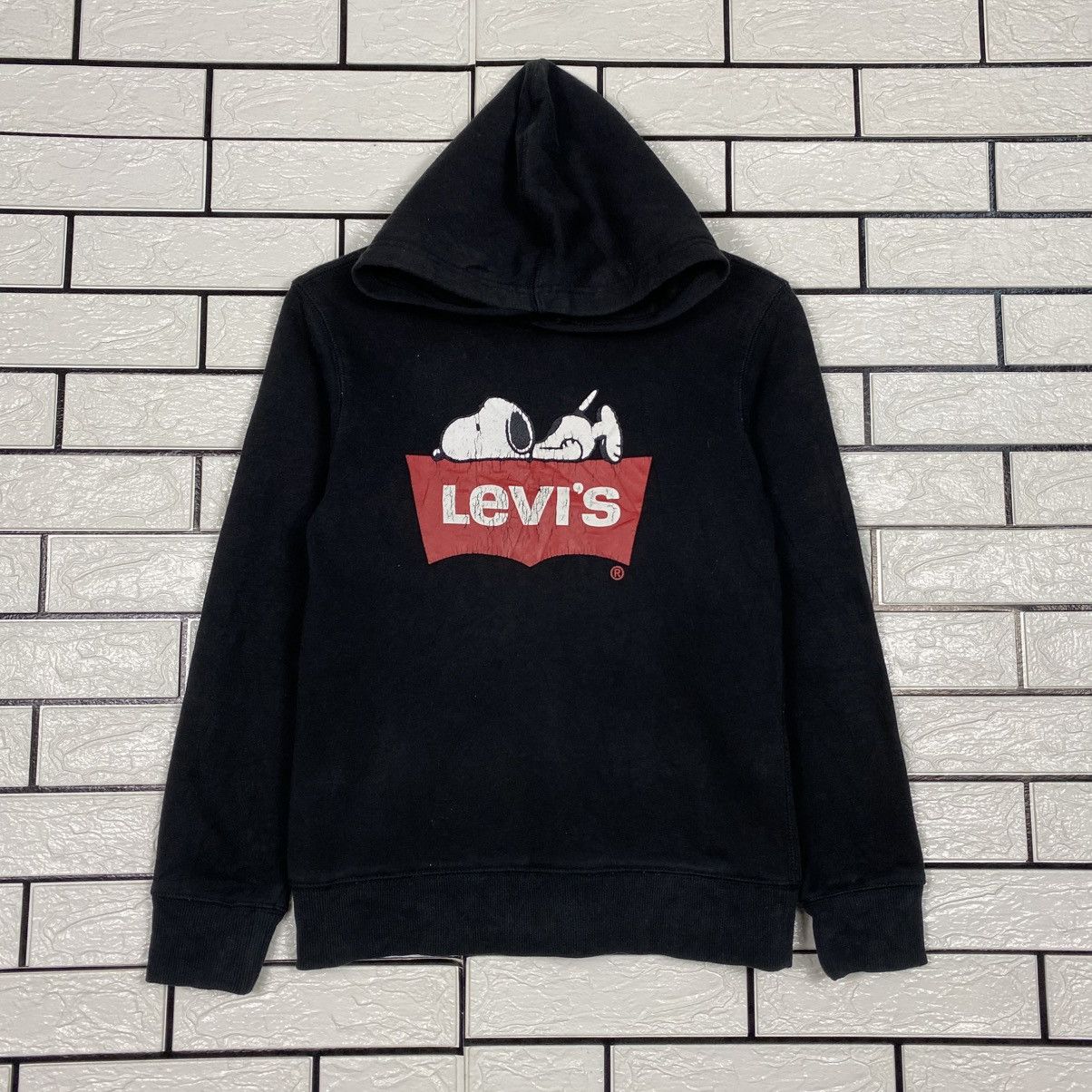 Levi's 📌Hoodie Pull Over Levi's Big Logo Snoopy Size US M / EU 48-50 / 2 - 2 Thumbnail