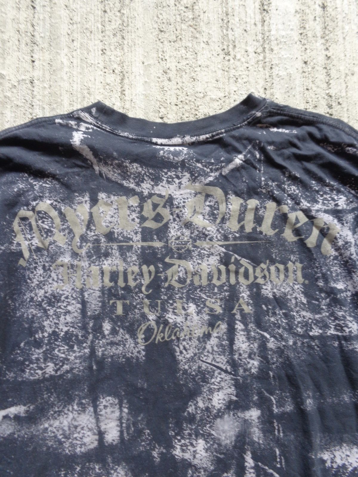Harley Davidson × Japanese Brand × Vintage Skull emo goth Harley Davidson long sleeve Size US XL / EU 56 / 4 - 4 Thumbnail