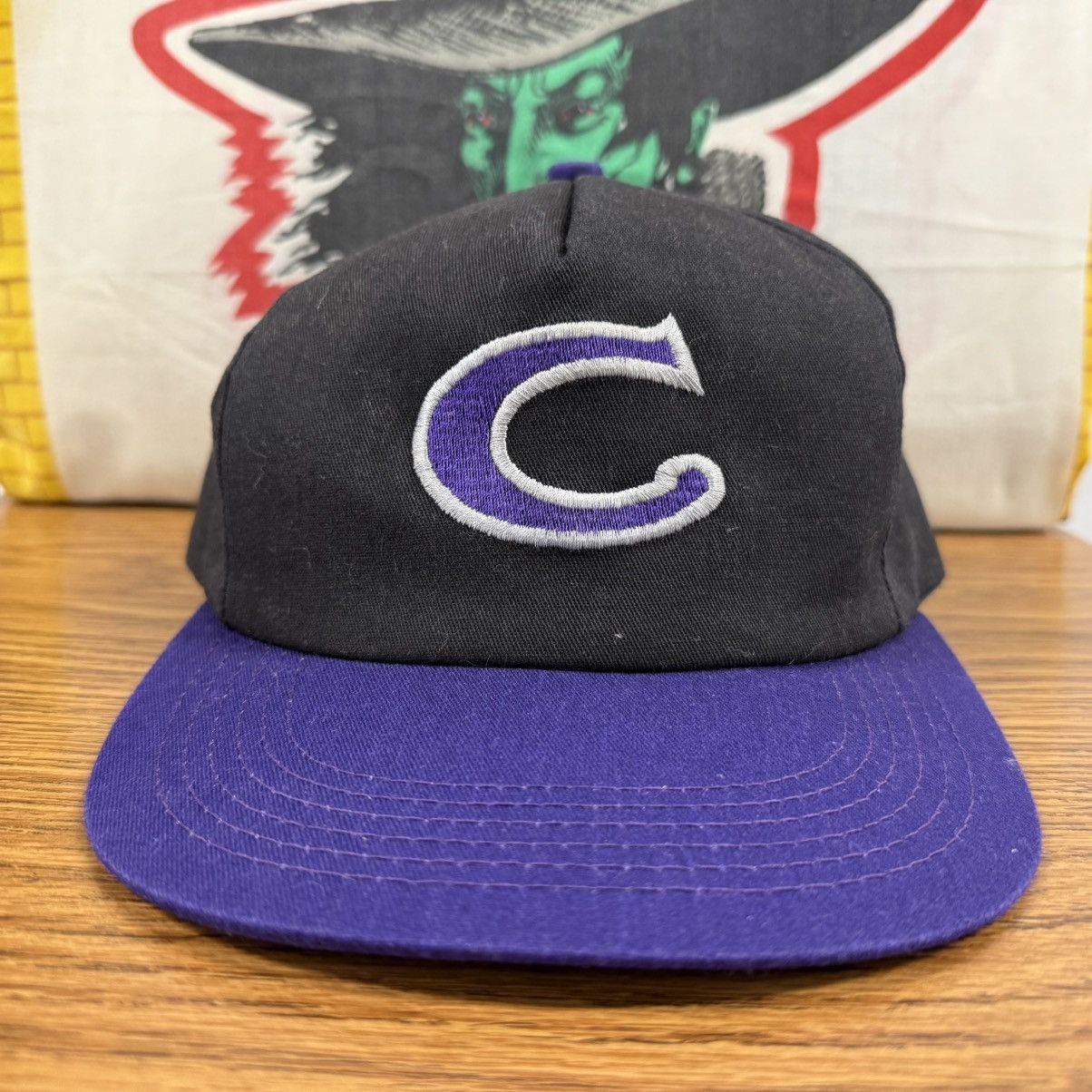 Camel × Vintage Vintage 90s Camel Cigarettes Embroidered Script Logo Hat USA Size ONE SIZE - 2 Thumbnail