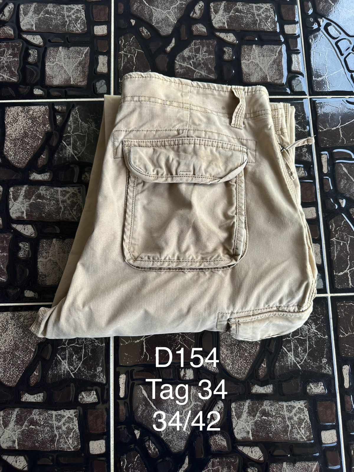 L.L. Bean × Vintage Vintage LL Bean Cargo Workwear Pant D154 Size US 36 / EU 52 - 14 Thumbnail