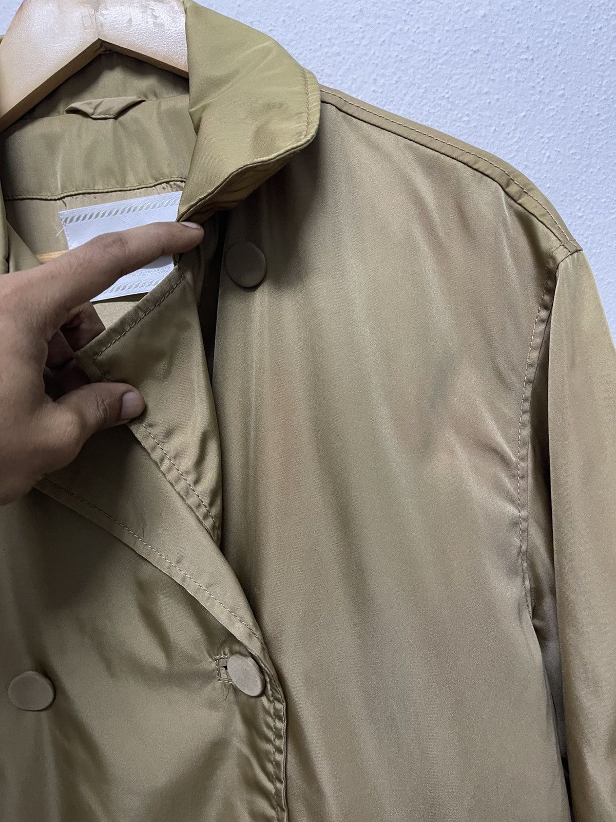 Prada SS99 PRADA MILANO NYLON TRENCH COAT SUN FADED Size M / US 6-8 / IT 42-44 - 6 Thumbnail