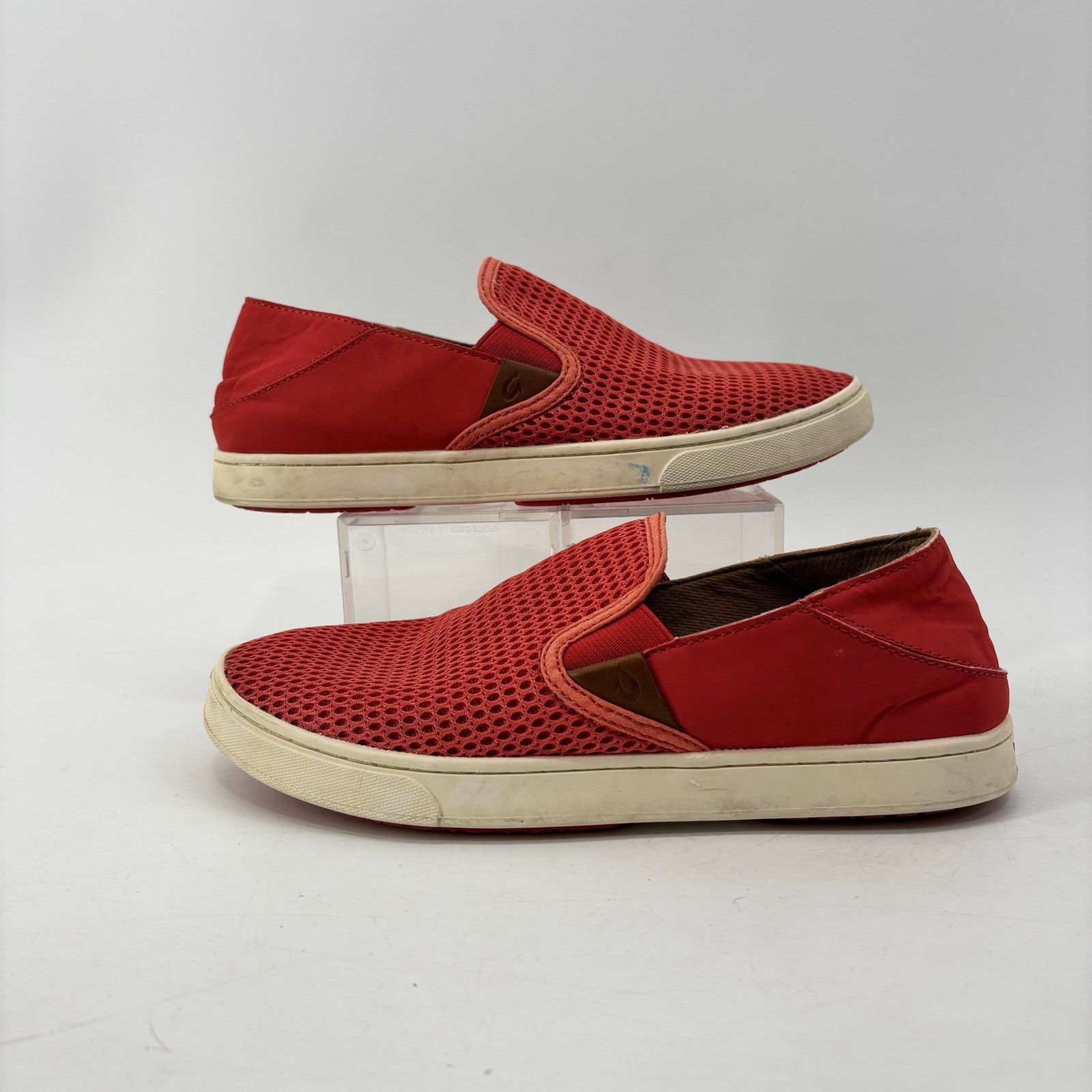 Olukai Olukai Womens Size 7.5 Pehuea Slip On Sneakers Coral Casual Size US 7.5 / IT 37.5 - 6 Thumbnail