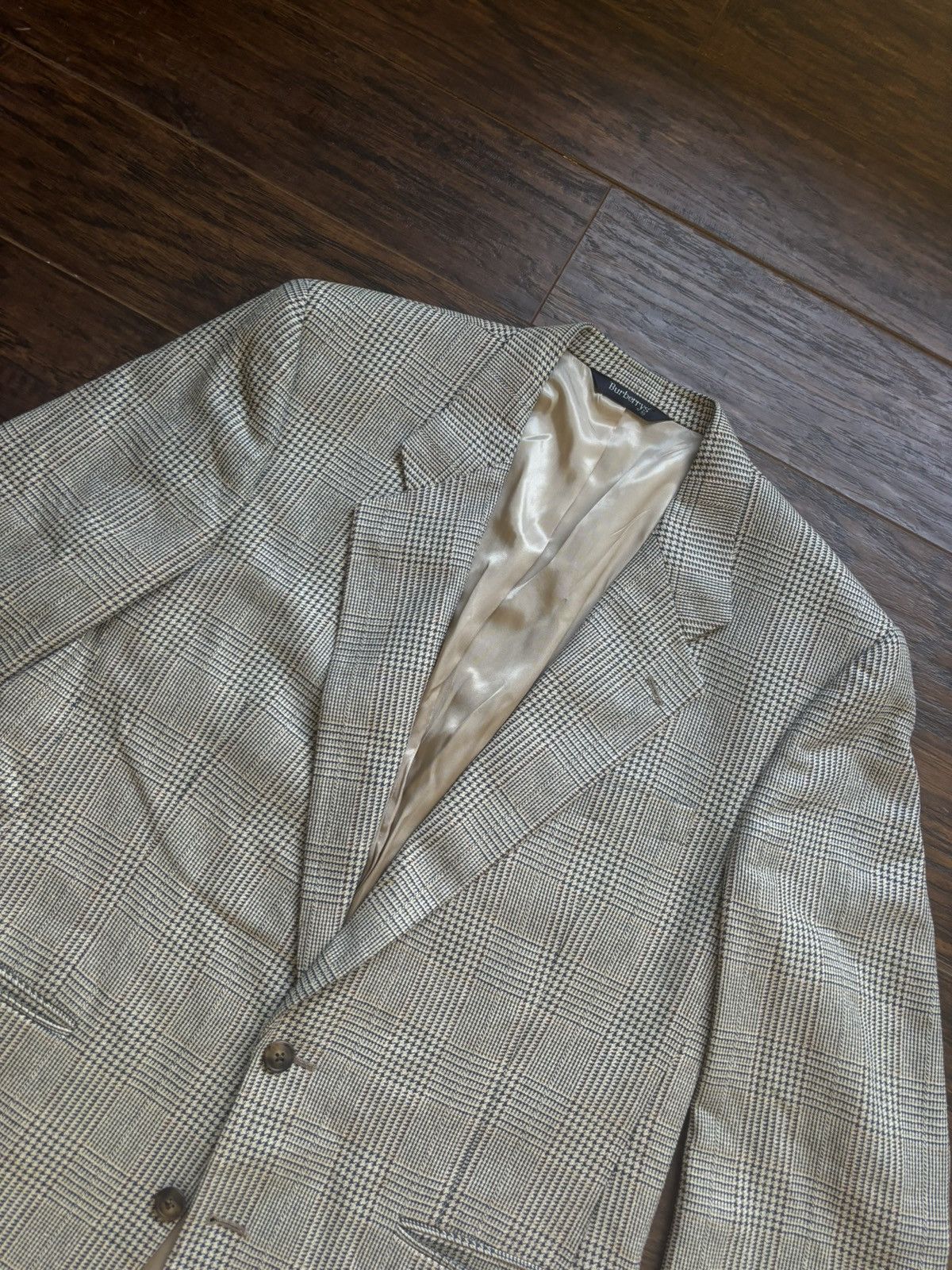 Burberry Burberry Plaid Blazer Size 42L - 2 Thumbnail