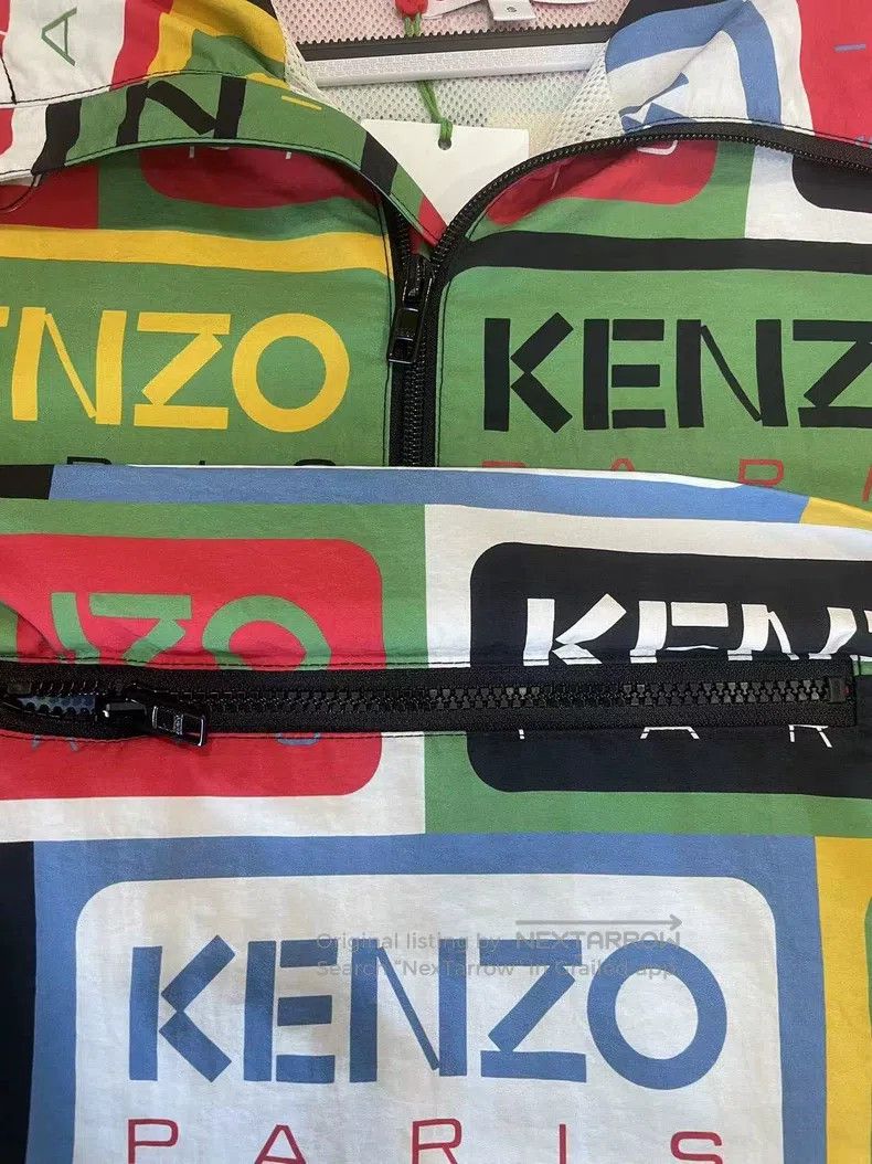 Kenzo Kenzo Full Logo, Colorful Patchwork Design Size US S / EU 44-46 / 1 - 4 Thumbnail