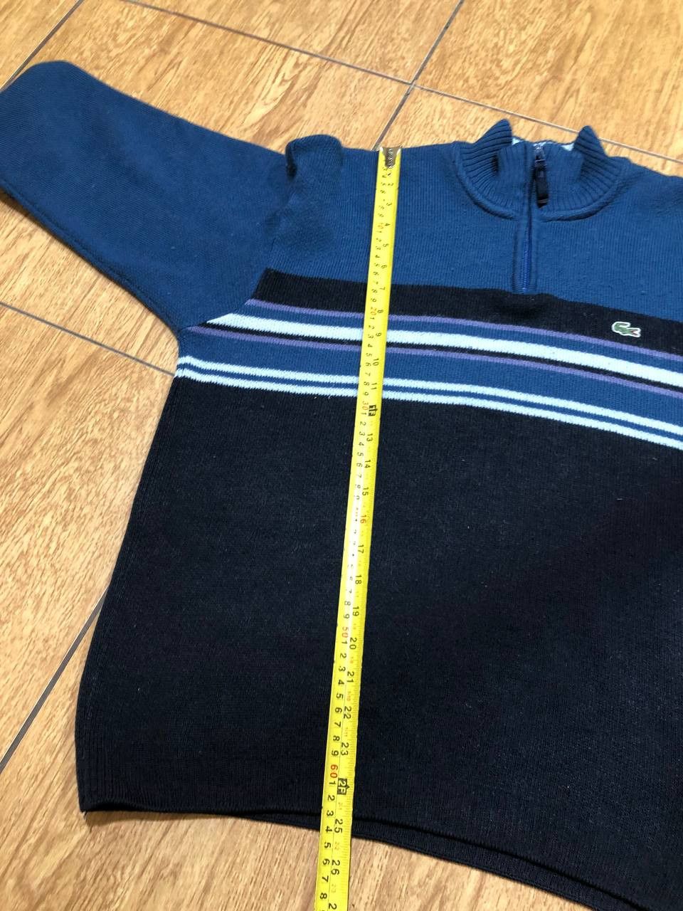 Lacoste Vintage Lacoste Y2K Streetwear Long Sleeve KNIT SWEATER Size US XXL / EU 58 / 5 - 11 Thumbnail