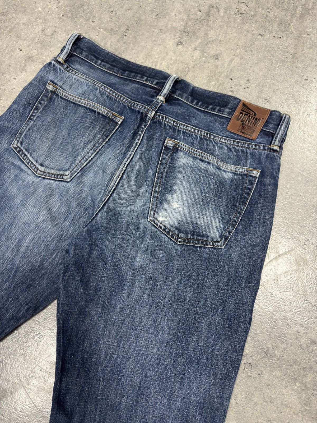 Acne Studios ᶠᵃⁿᶜʸᵍᵘʸ Vintage Baggy Washed Denim Jeans Wide leg Y2K Size US 32 / EU 48 - 7 Thumbnail