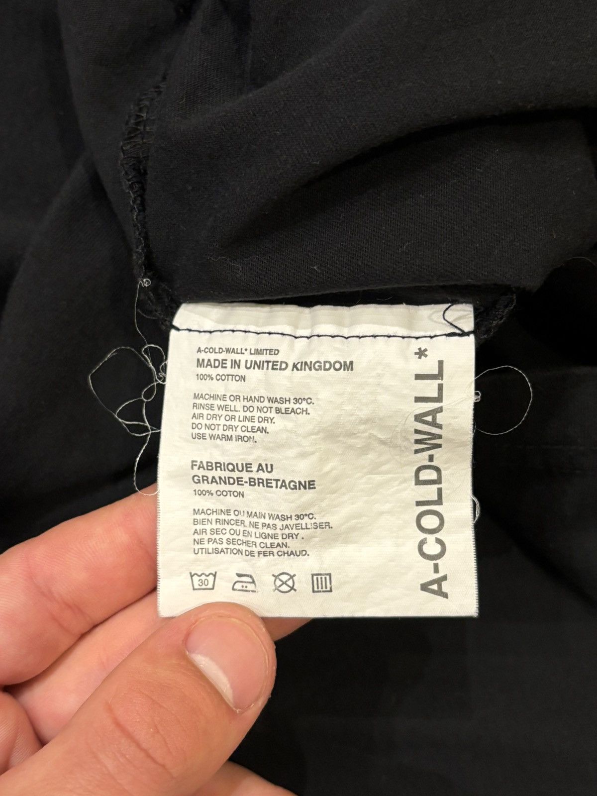 A-COLD-WALL* × Fragment Design Fragment X ACW Tee Size US M / EU 48-50 / 2 - 5 Thumbnail
