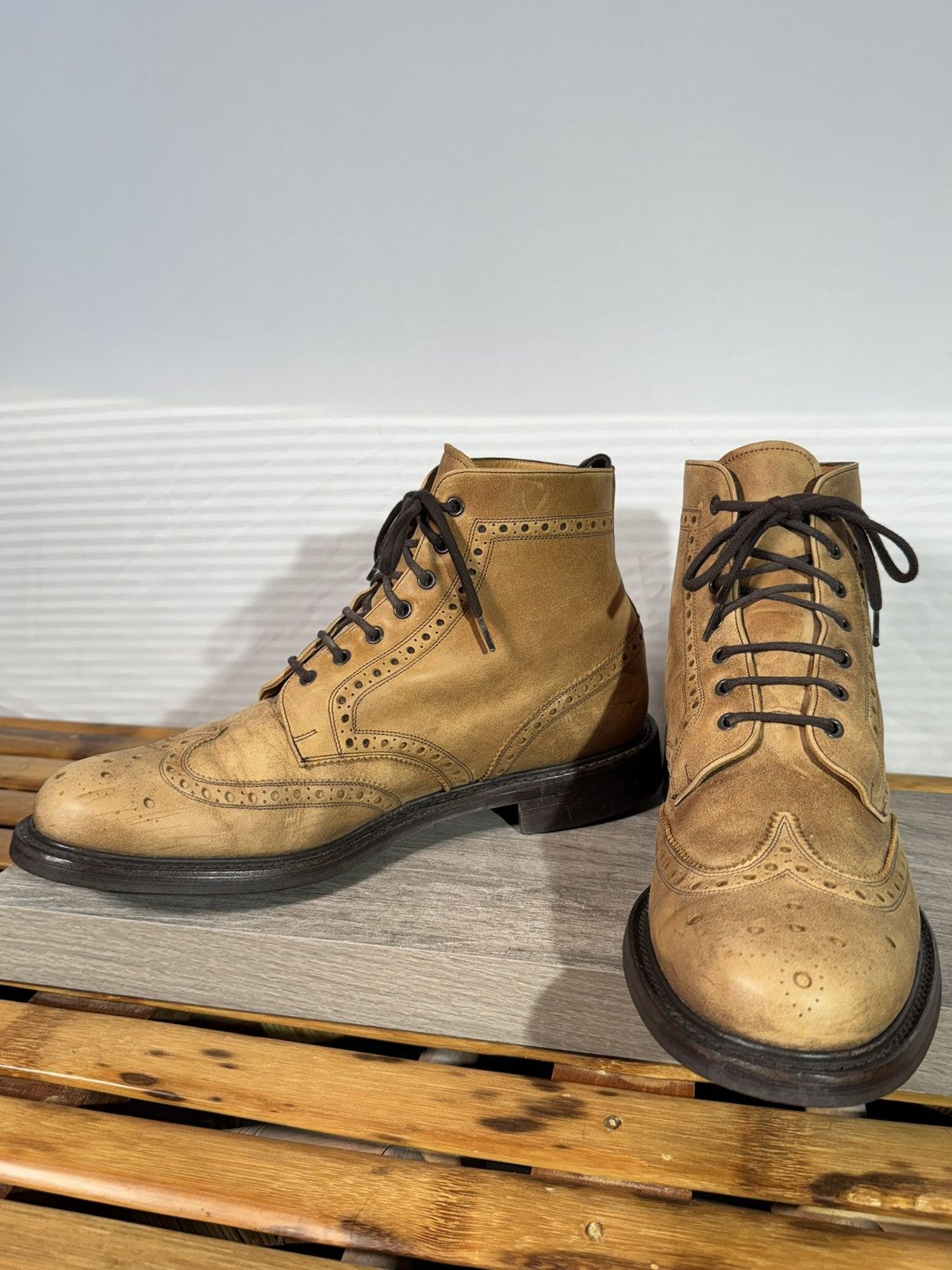 Church's Church’s Boots Men’s Brogues Caldecott Boots 11 US (10 UK) Size US 11 / EU 44 - 4 Thumbnail