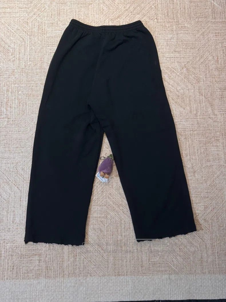 Balenciaga Balenciaga size XS Black Splatter Logo Baggy Trousers - XS Size US 27 - 2 Thumbnail