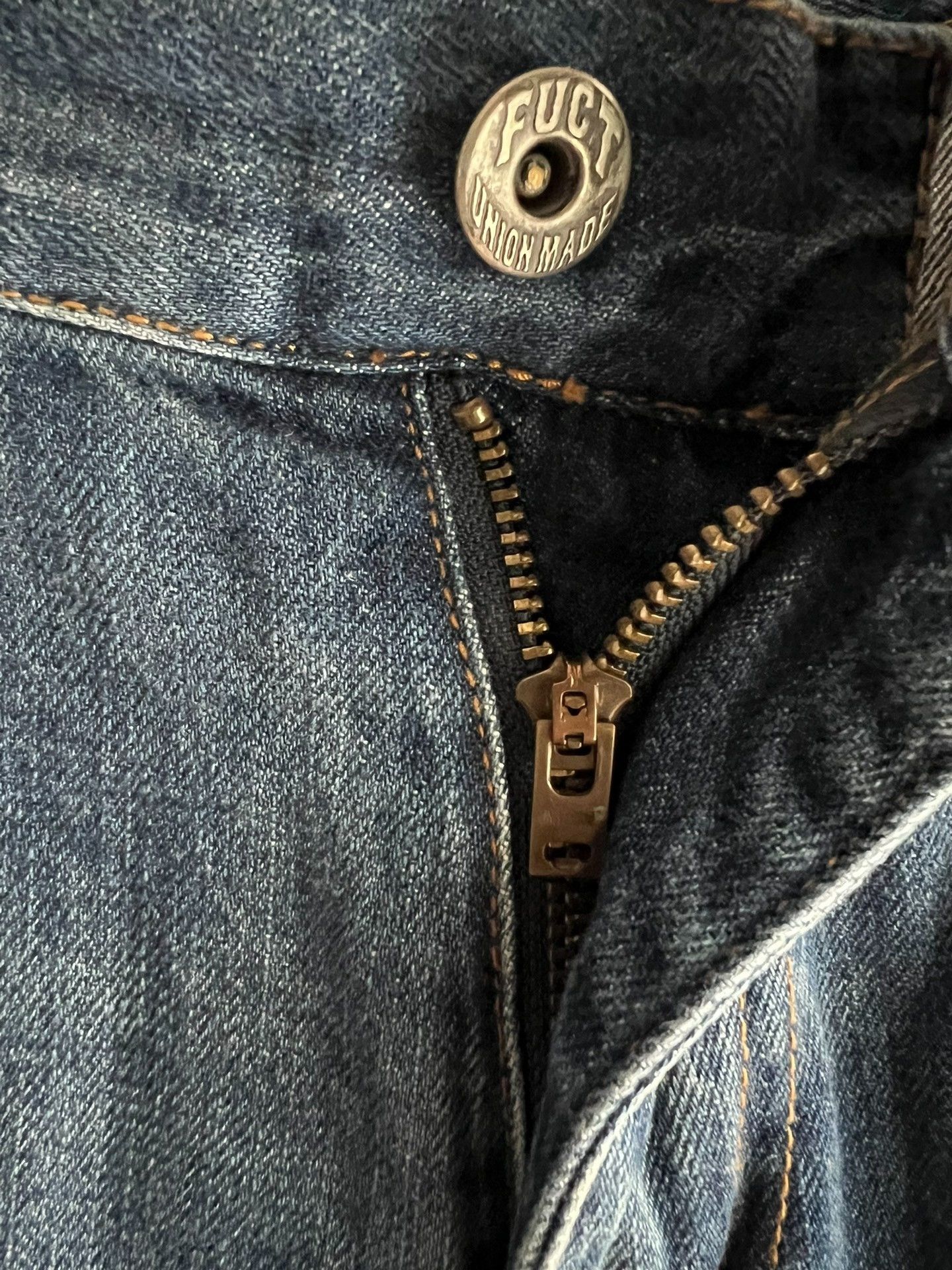 FUCT FUCT Vintage Washed Distressed Jeans Size US 30 / EU 46 - 5 Thumbnail