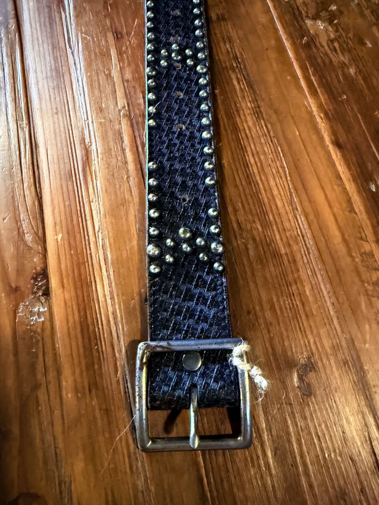 Ralph Lauren Ralph Lauren Black Rivet Belt Size ONE SIZE - 1 Thumbnail