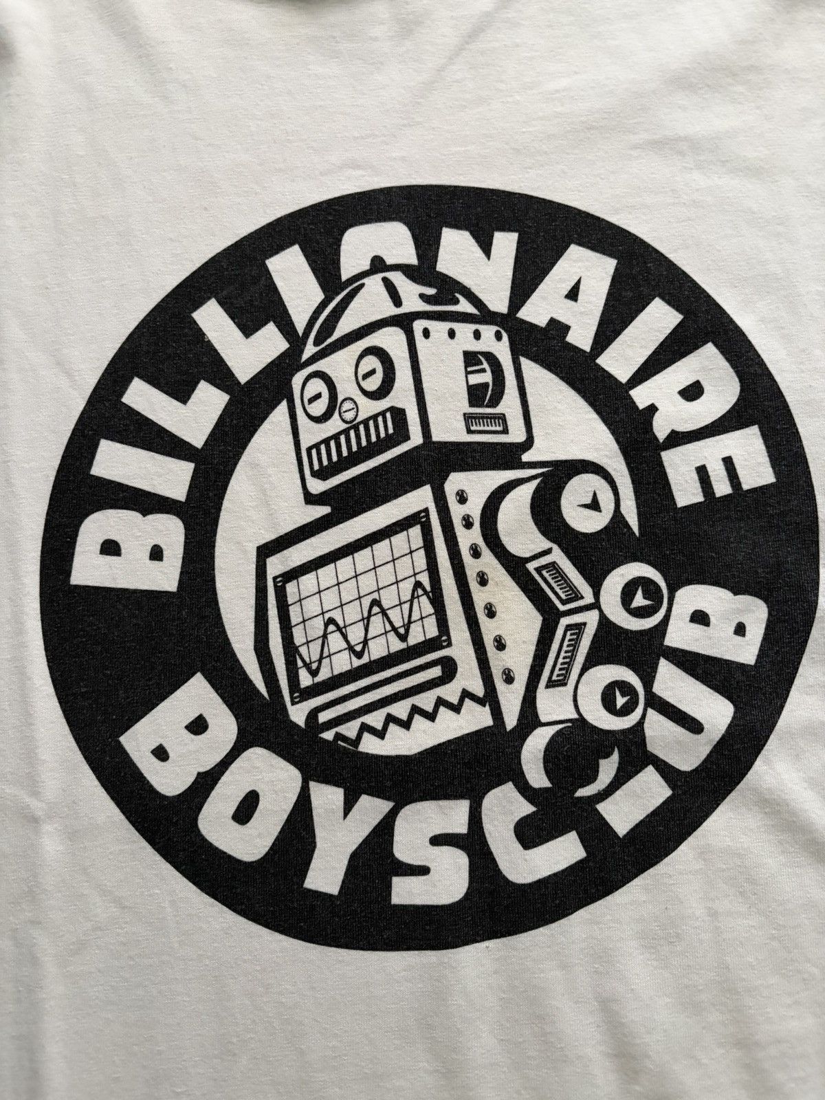 Billionaire Boys Club Season 8 Robot Circle Logo Tee Size US XL / EU 56 / 4 - 3 Thumbnail