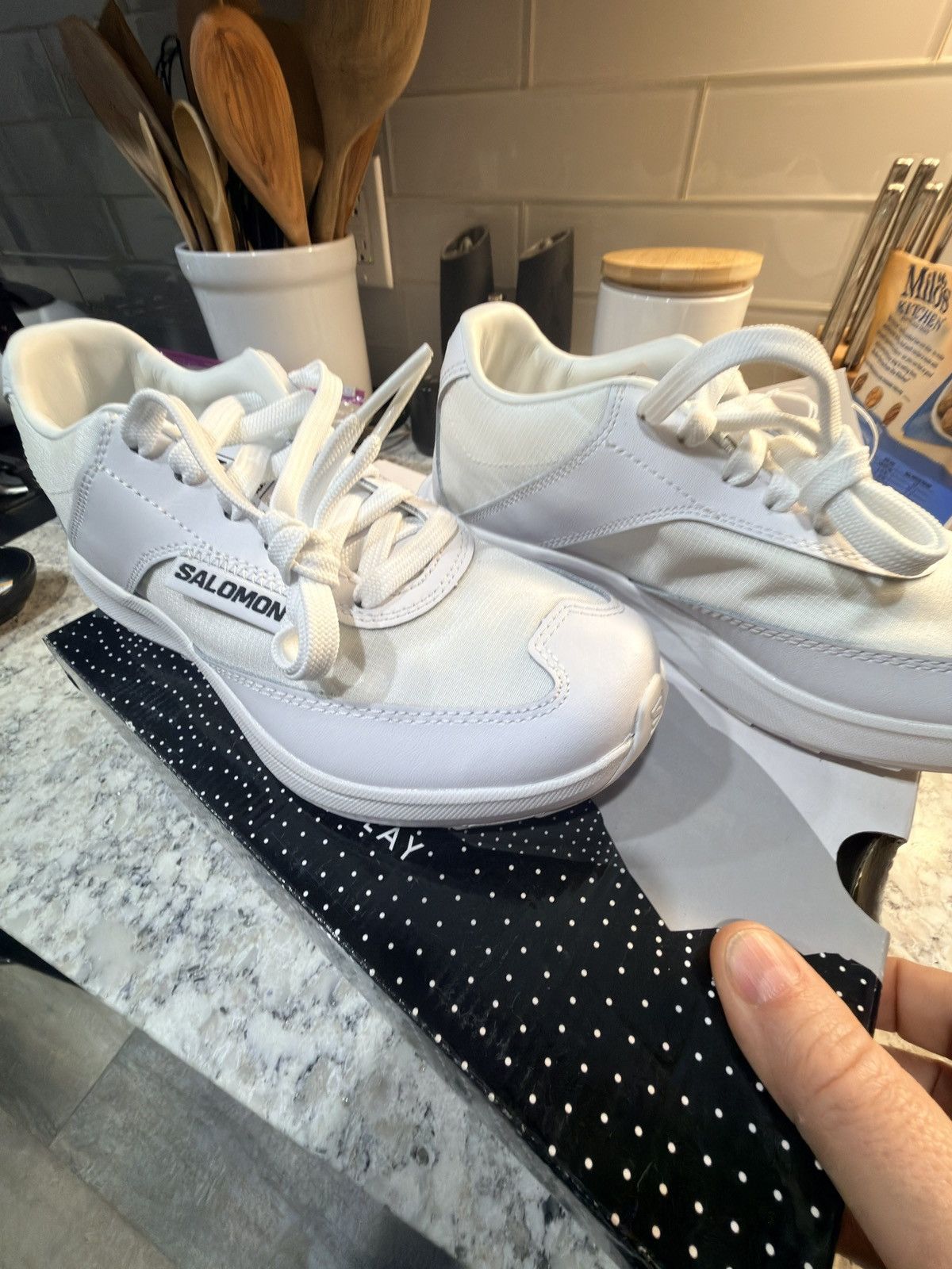 Comme des Garcons × Salomon SR90 For CDG Size US 6 / IT 36 - 4 Thumbnail