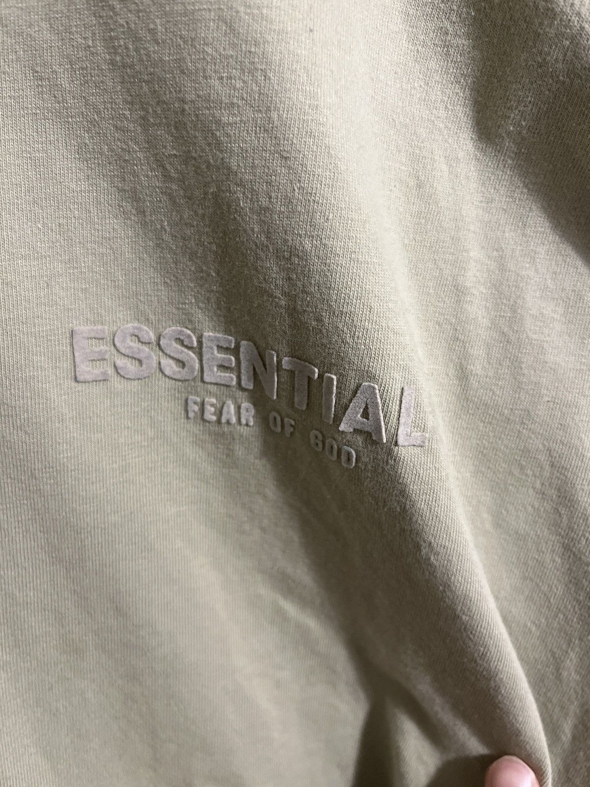 Essentials × Fear of God Essentials Seafoam green tee Size US M / EU 48-50 / 2 - 7 Thumbnail