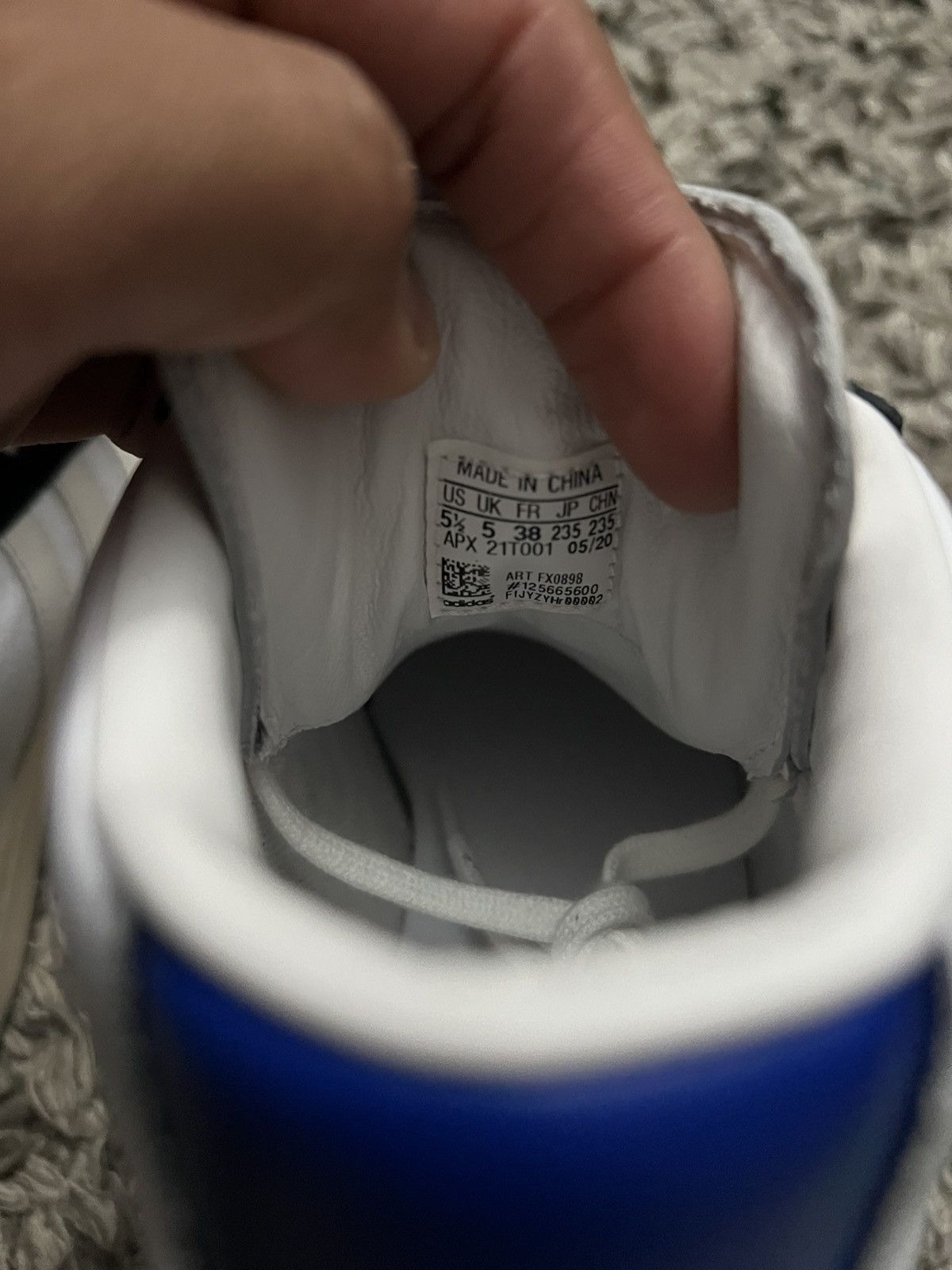 Adidas Y-3 Yohji Pro cloud white/bold blue