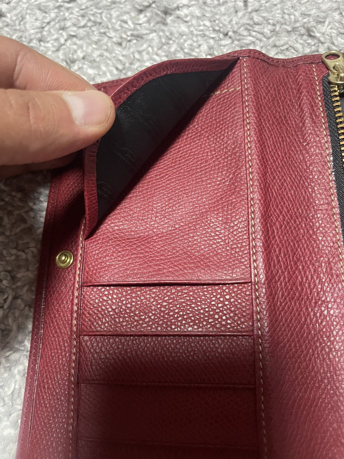 Jil Sander Jil Sander Vintage RARE Leather Folding Wallet West Germany Size ONE SIZE - 8 Thumbnail