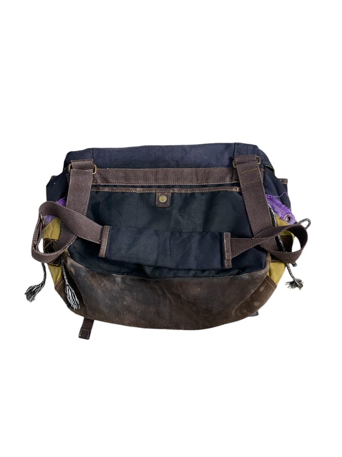 Head Porter × Japanese Brand × MasterPiece Japan Brand MASTERPIECE Sling Bag Destroyed Style Size ONE SIZE - 6 Thumbnail