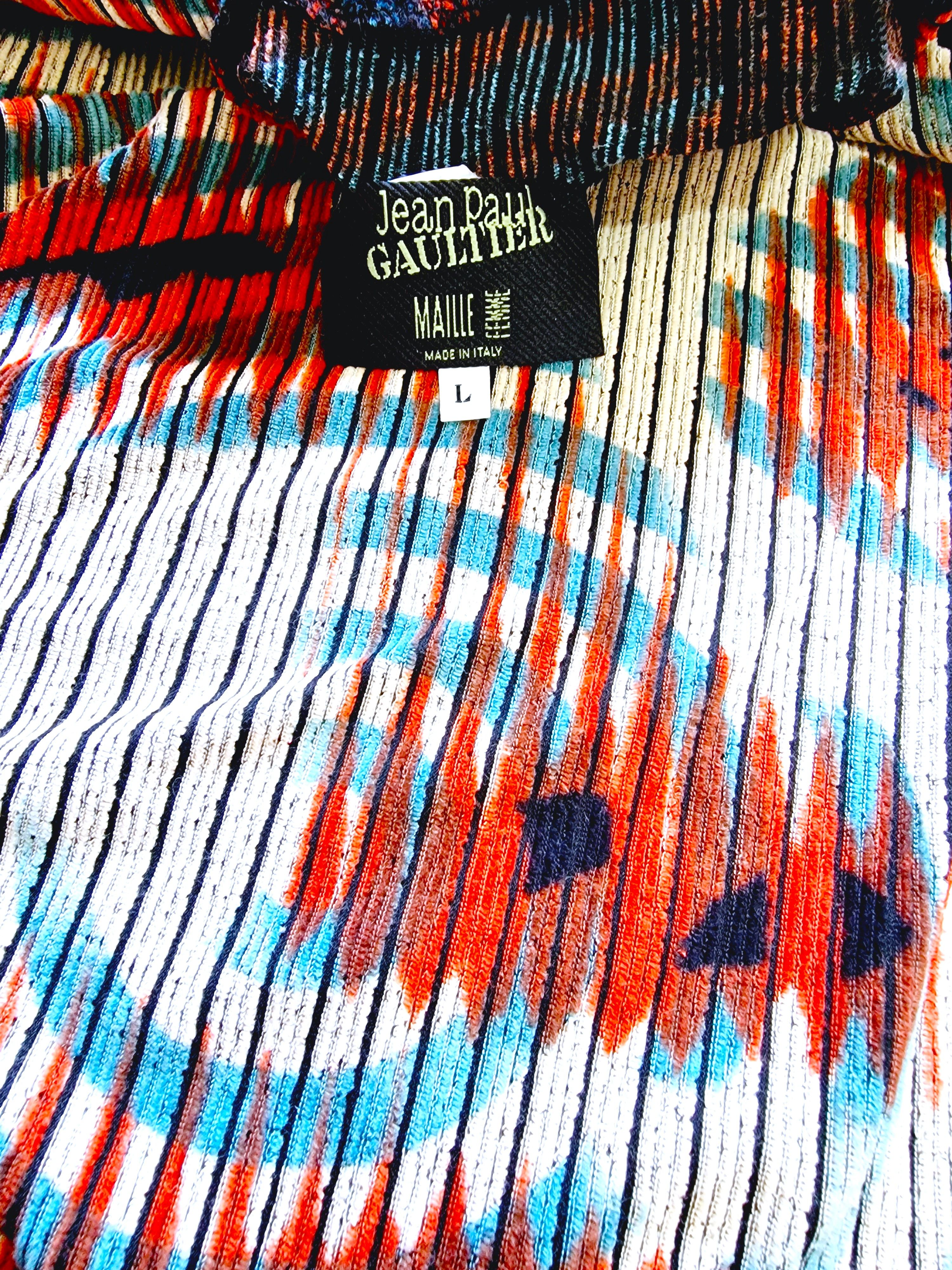 Jean Paul Gaultier Jean Paul Gaultier Greta Garbo Optical T-shirt Sweater Top Size US M / EU 48-50 / 2 - 12 Thumbnail