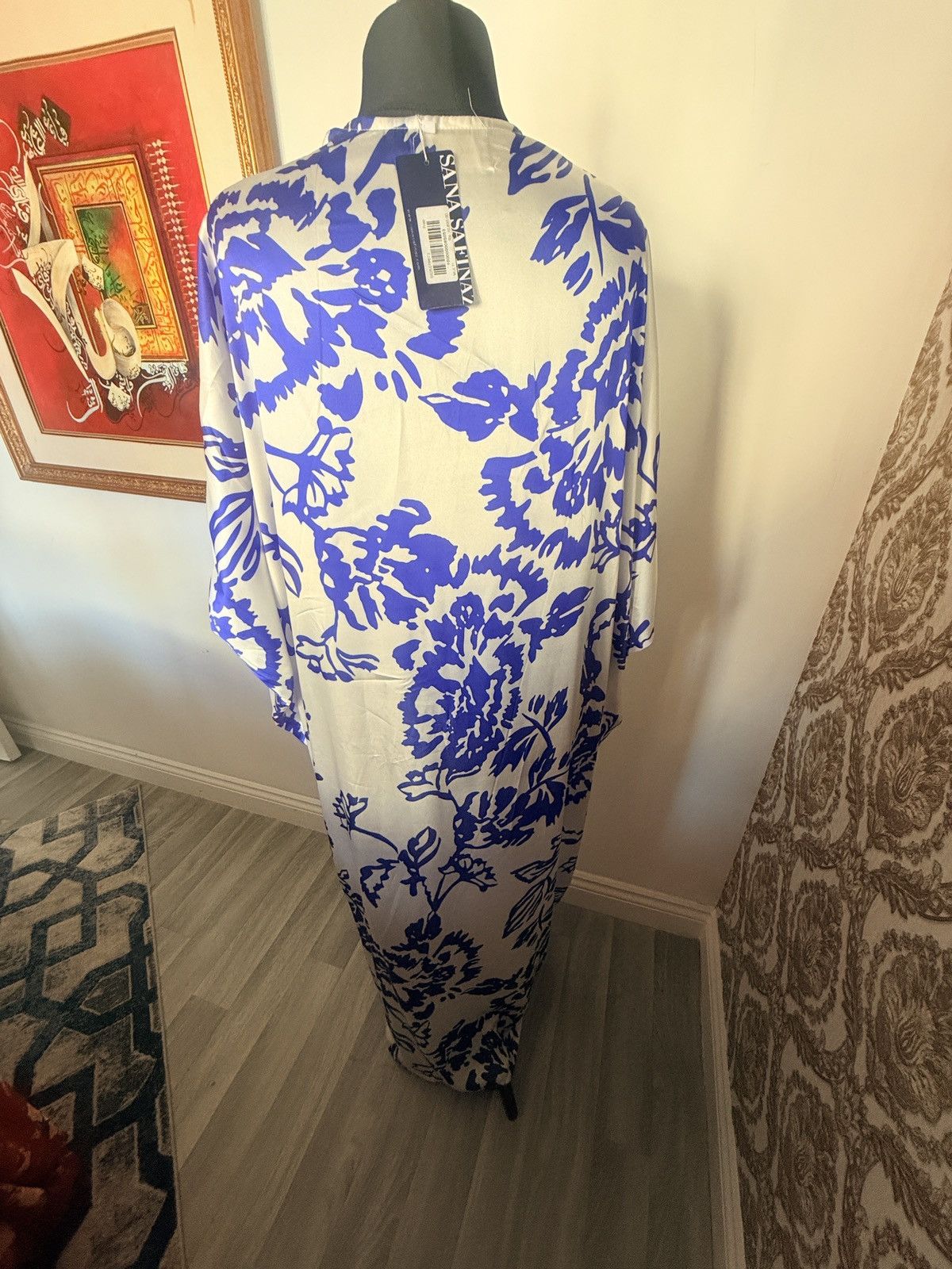Other Beatuful designer silk kaftan Size XL / US 12-14 / IT 48-50 - 9 Thumbnail