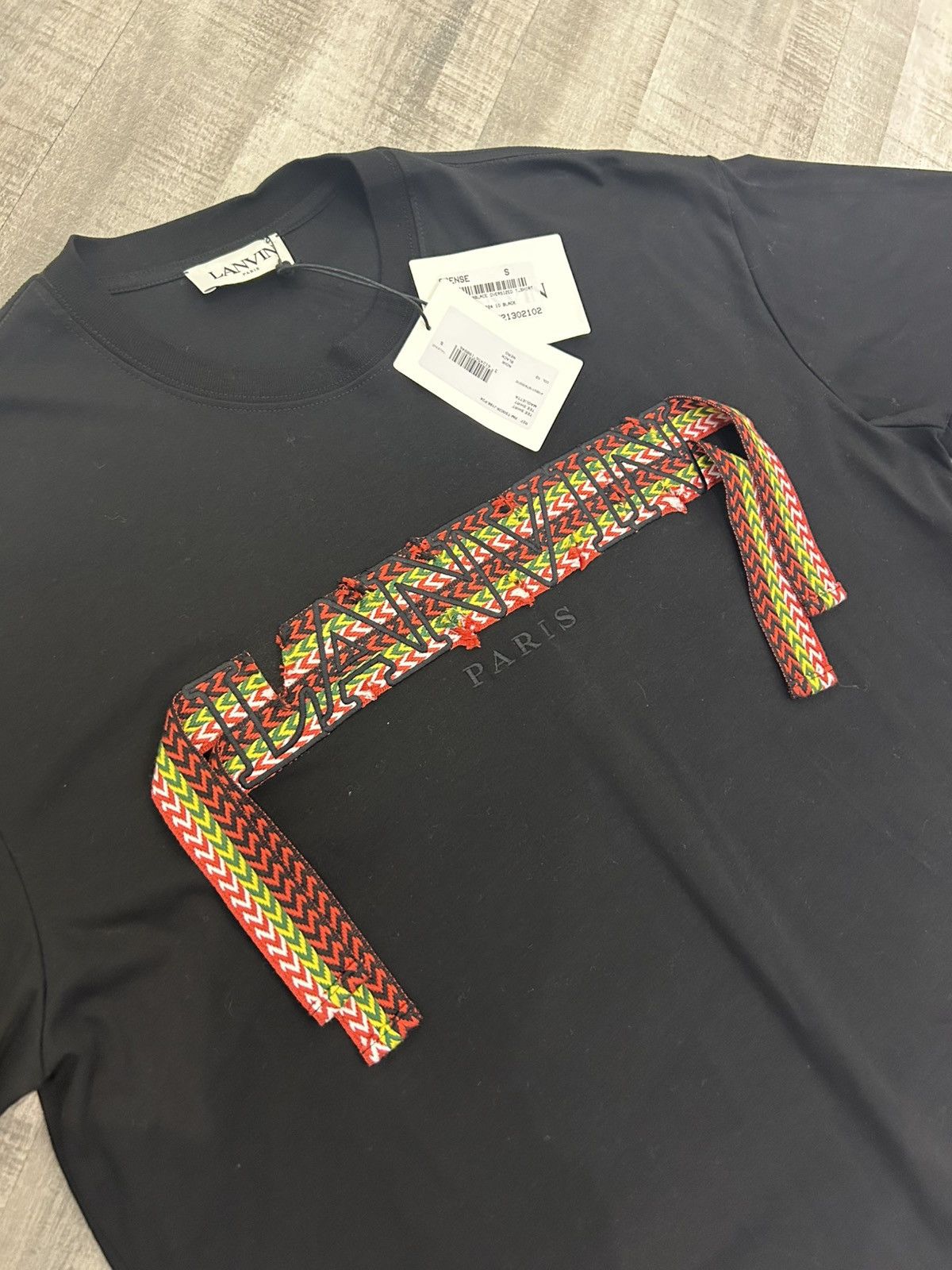 Lanvin Lanvin Curblace Oversized Tee Size US S / EU 44-46 / 1 - 4 Thumbnail
