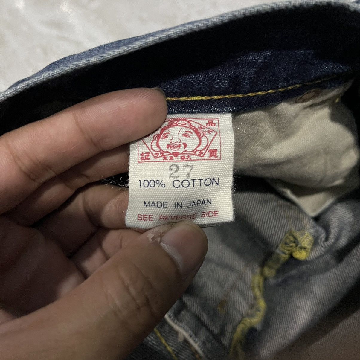 Evisu Evisu Donna Pink Seagulls Denim Jeans Size US 30 / EU 46 - 6 Thumbnail
