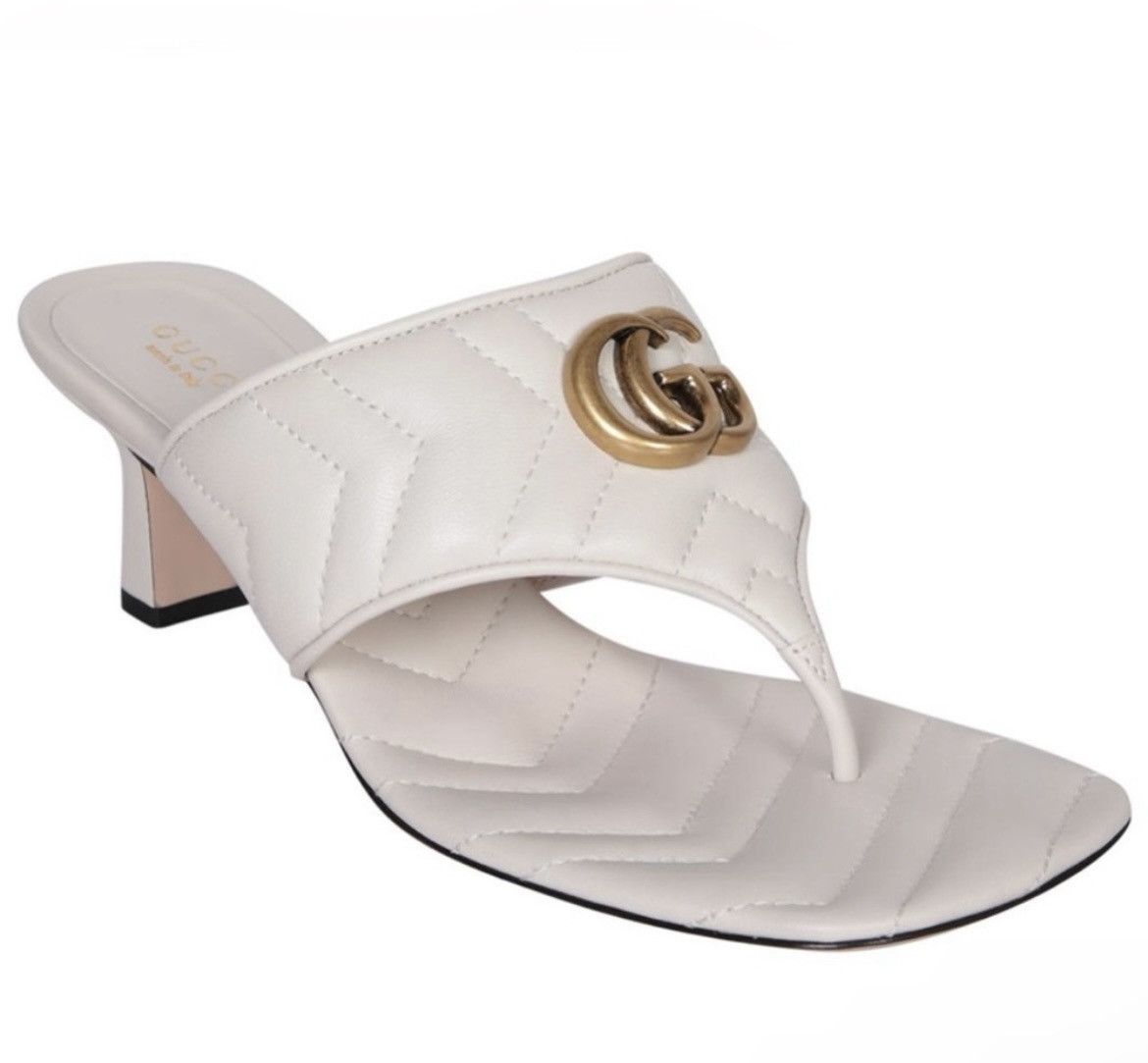 Gucci Gucci Double G Thong Sandal Mules size 39 Size US 9 / IT 39 - 1 Thumbnail