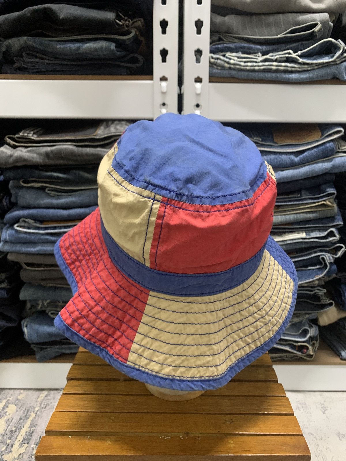 14th Addiction × Japanese Brand Japanese Brand Multicolour Patchwork Bucket Hat Size ONE SIZE - 5 Thumbnail
