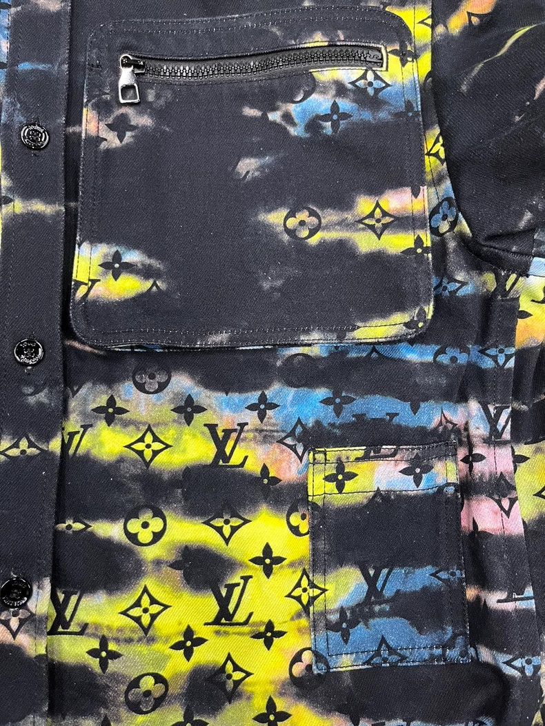 Louis Vuitton Louis Vuitton Colorful laser presbyopic denim long-sleeved Size US M / EU 48-50 / 2 - 3 Thumbnail