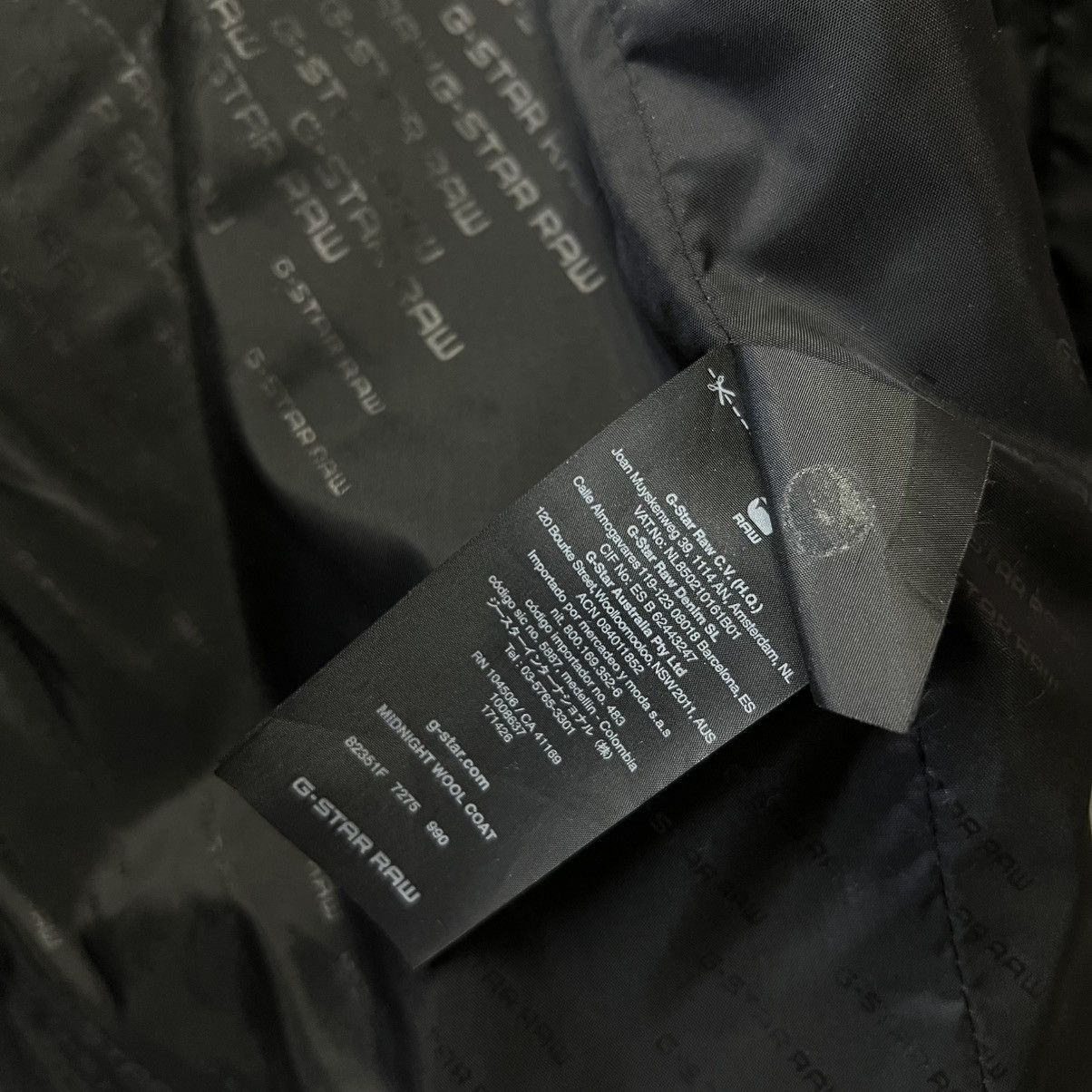 G-Star G-Star Raw Midnight Wool Coat Black Size US M / EU 48-50 / 2 - 15 Thumbnail