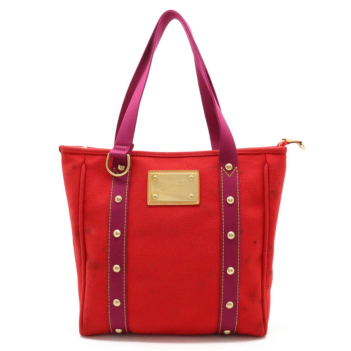 Louis Vuitton Louis Vuitton Louis Vuitton Antigua Line Canvas Cabas MM Tote Bag M40034 Canvas Tote Bag M40034 in Good Condition Size ONE SIZE - 1 Thumbnail