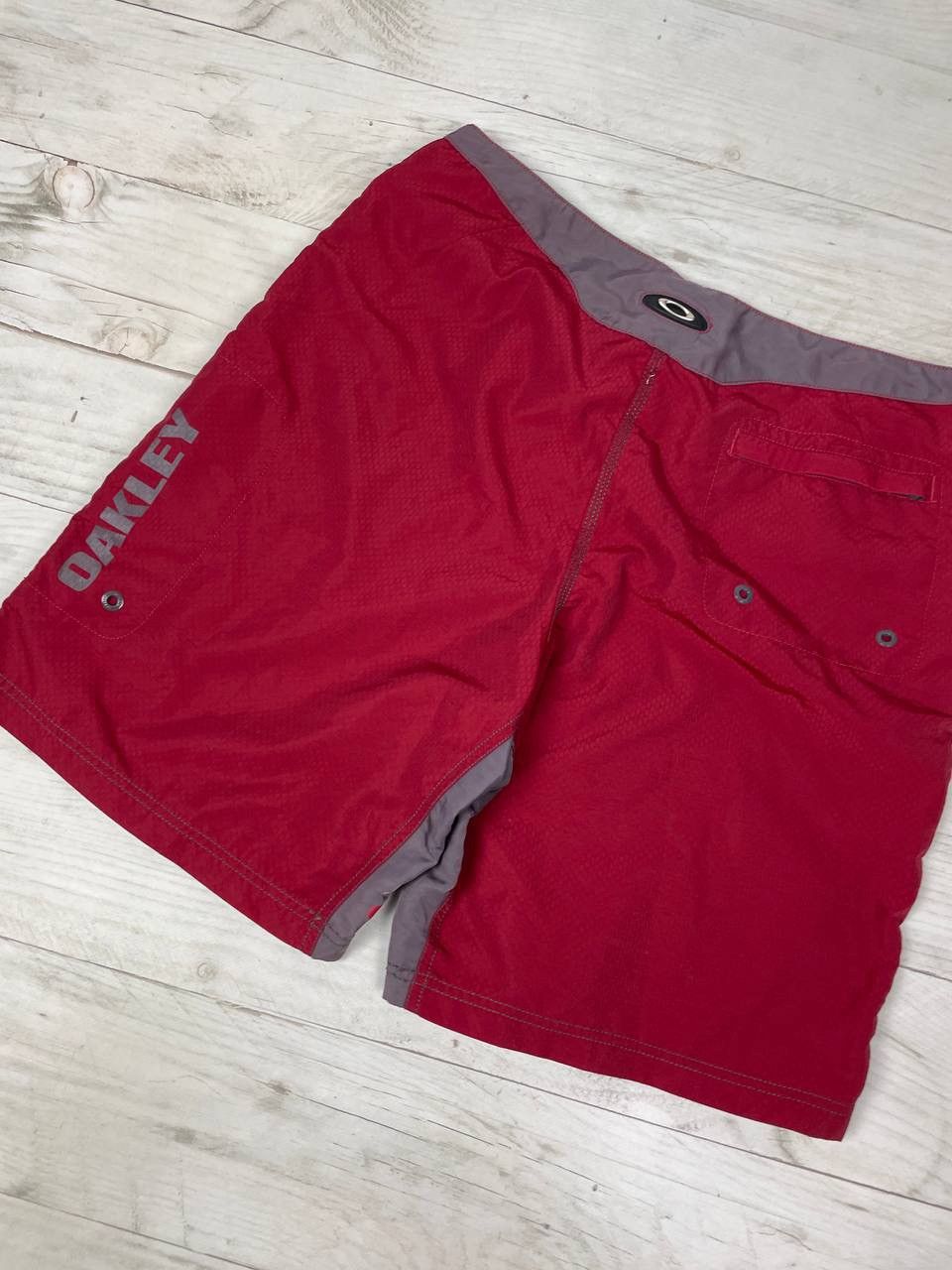 Oakley Vintage Oakley Nylon Shorts 00s Big Logo Swim Board Surf Size US 34 / EU 50 - 11 Thumbnail