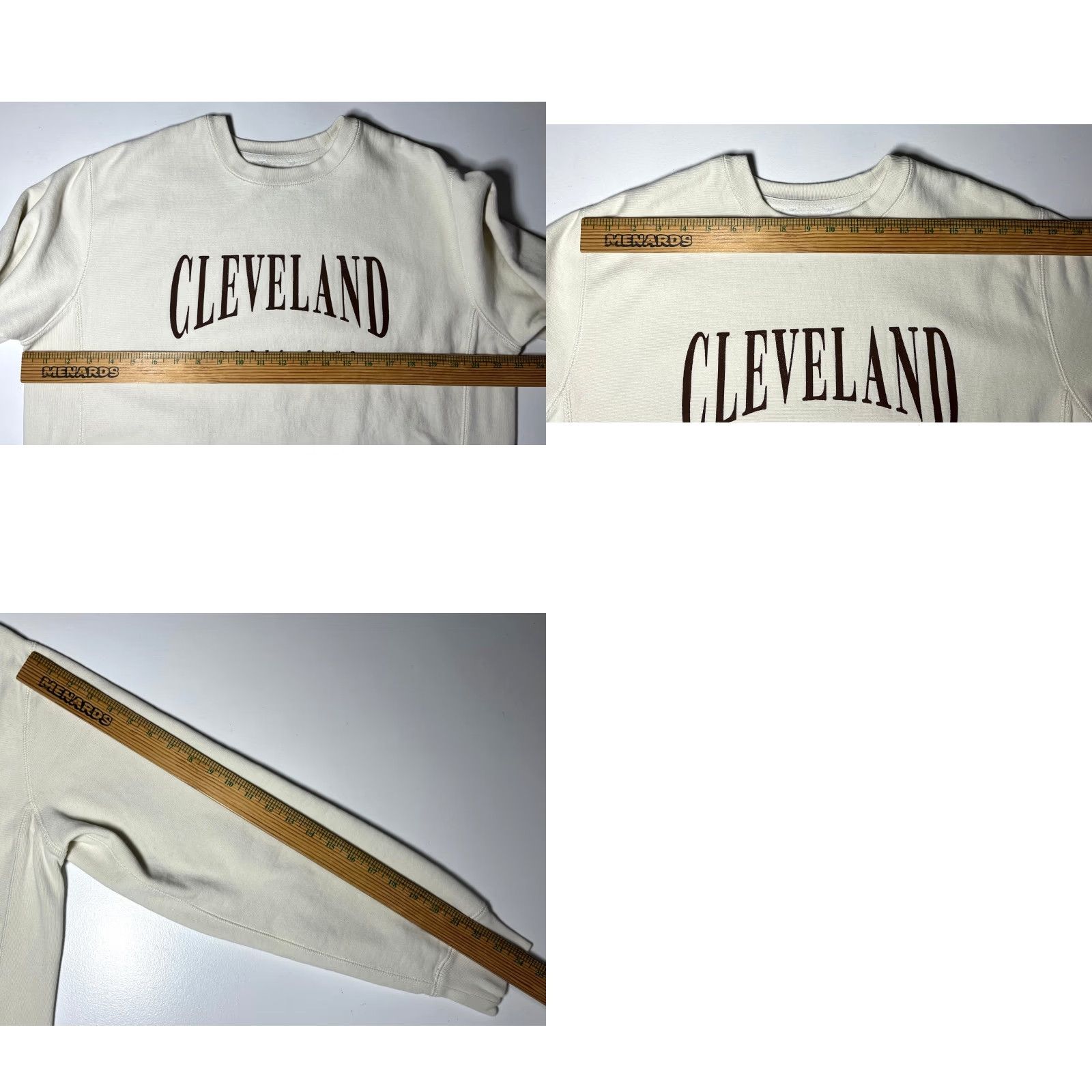 Vintage Emily Roggenburk Women's Sweatshirt Crewneck Pullover Off-White M Cleveland Sports Club City Size M Size M / US 6-8 / IT 42-44 - 9 Thumbnail