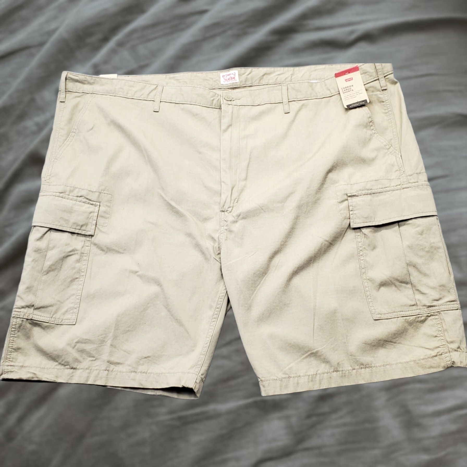 Levi's Levi's Carrier Cargo Shorts Men 54 Brown Water Less Utility Pocket Comfort Waist Cargo Pocket Outdoor Mens Size US 38 / EU 54 - 1 Thumbnail