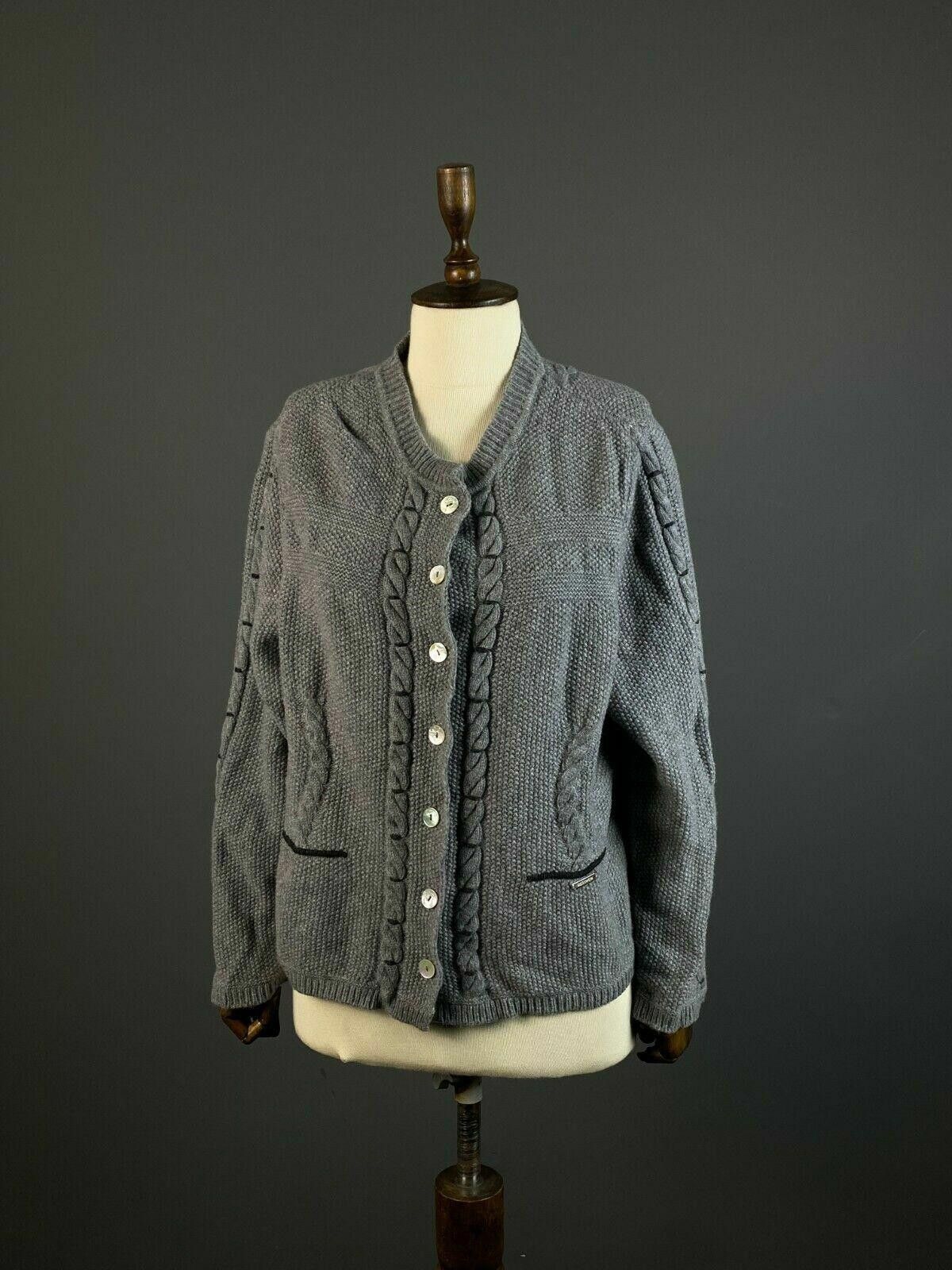 GIESSWEIN Ladies Giesswein Austria Grey Wool Knit Size 44 / GB 30 Size M / US 6-8 / IT 42-44 - 1 Thumbnail