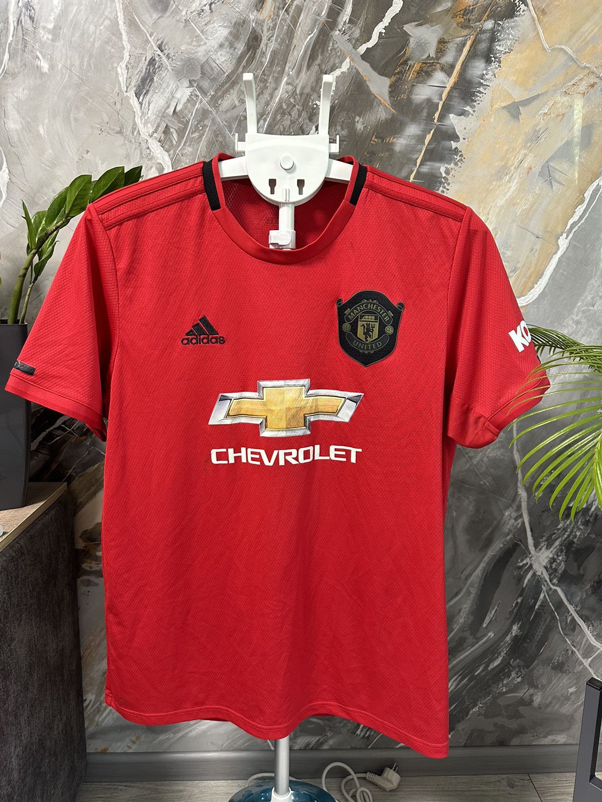 Adidas 2019 Manchester United MU Adidas Home jersey football shirt Size US XL / EU 56 / 4 - 1 Thumbnail