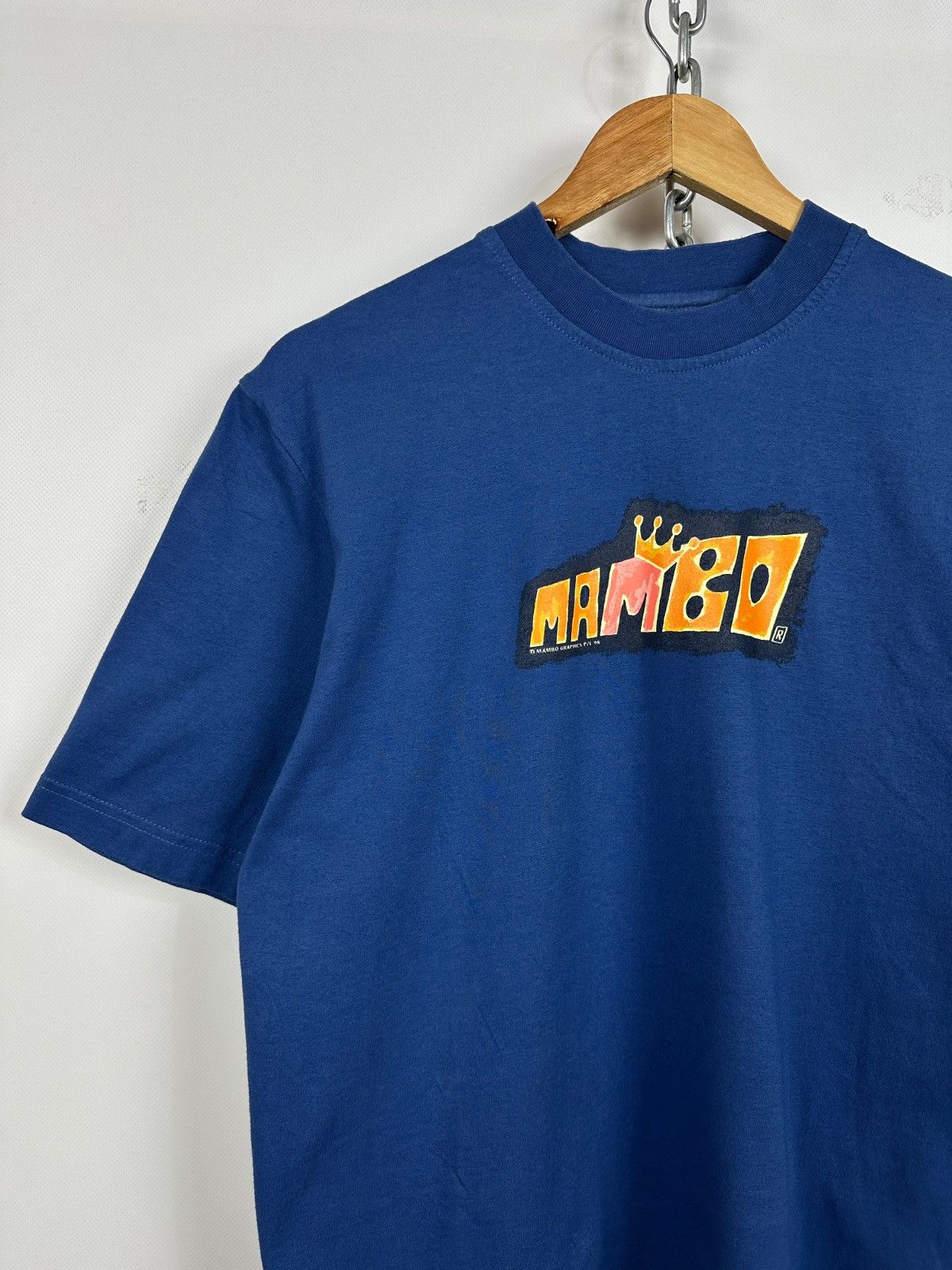 Mambo 1998 Vintage Mambo Graphic King of T-Shirt Crown Surf Skate Size US S / EU 44-46 / 1 - 11 Thumbnail