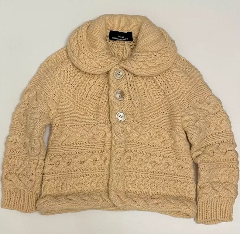 Comme des Garcons Comme Des Garcons Knitted sweater cardigan Size S / US 4 / IT 40 - 1 Thumbnail